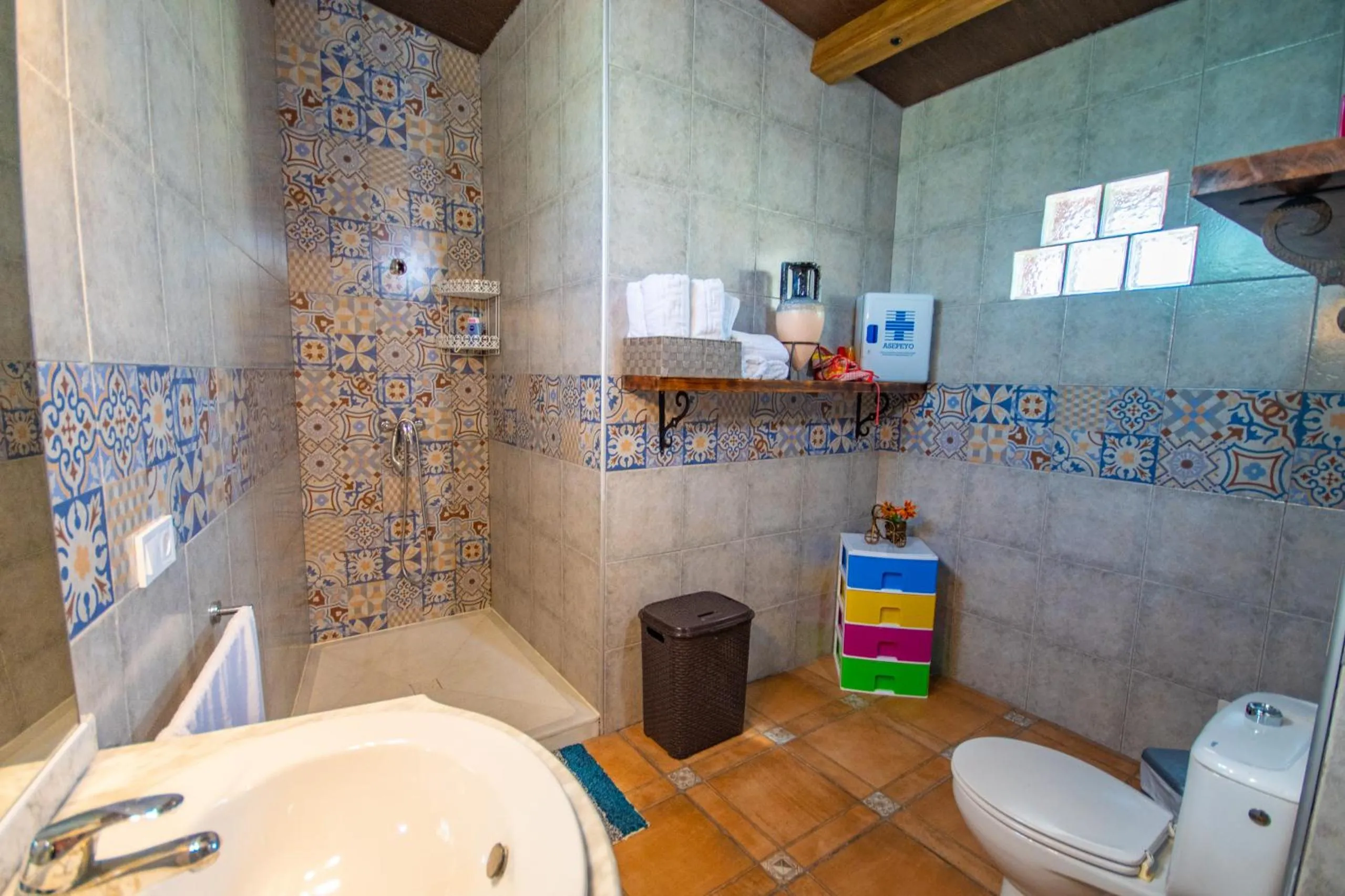 Bathroom in Cubo's Villa Sonia