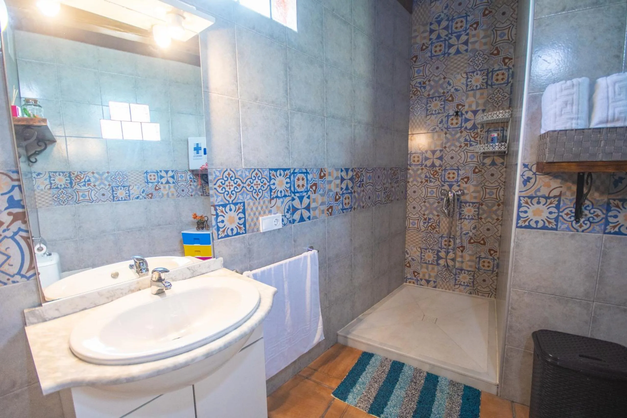 Bathroom in Cubo's Villa Sonia