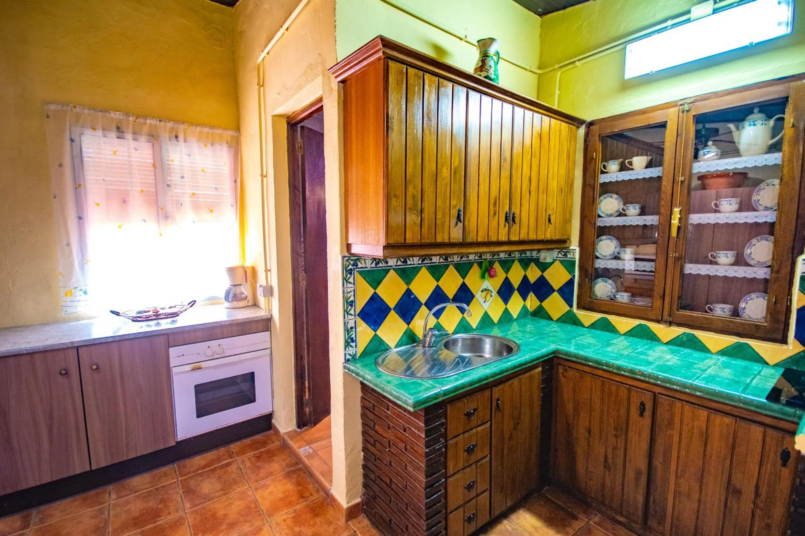 Kitchen or kitchenette in Cubo's Villa Sonia