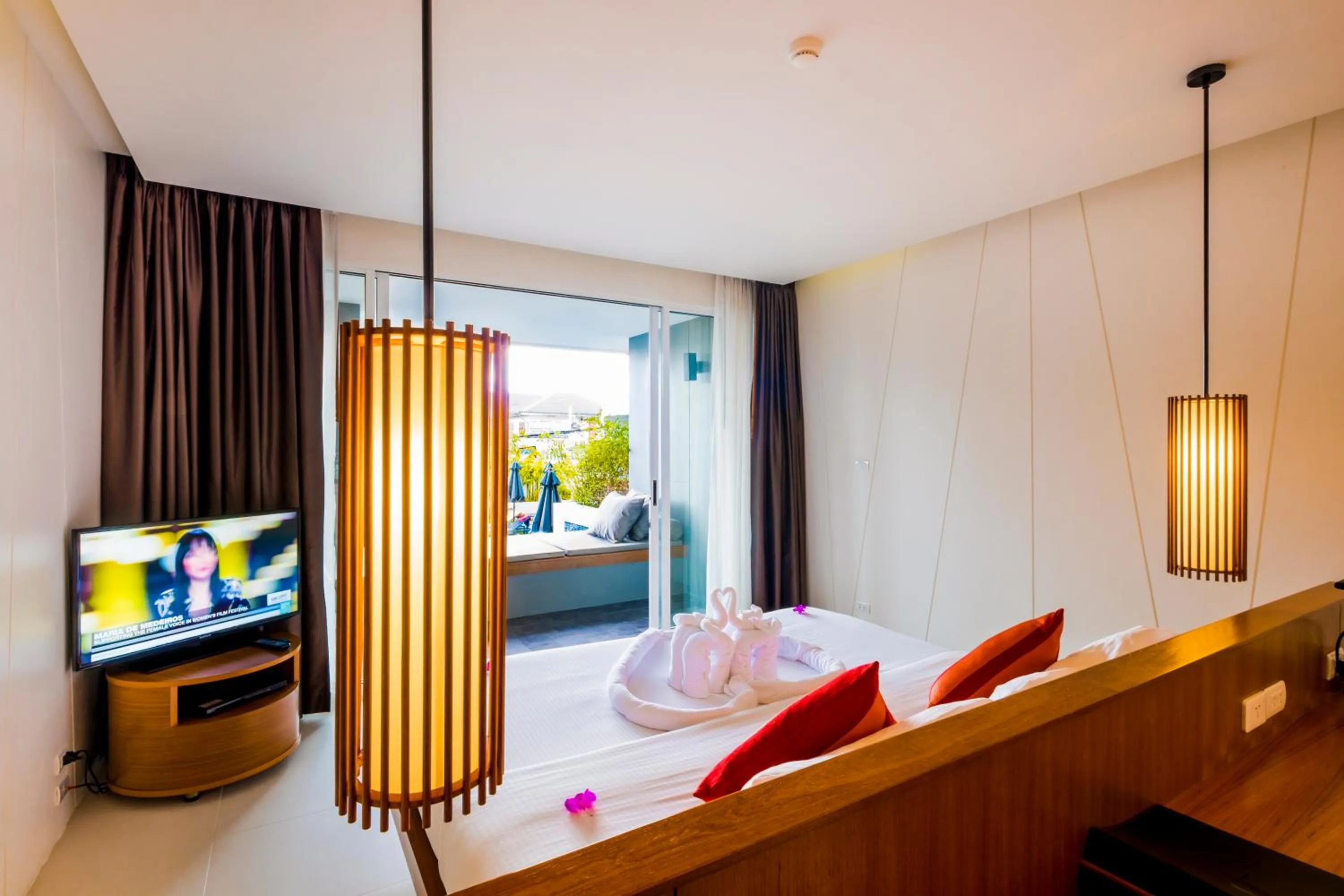 Photo of the whole room, Bed in G Hua Hin Resort & Mall