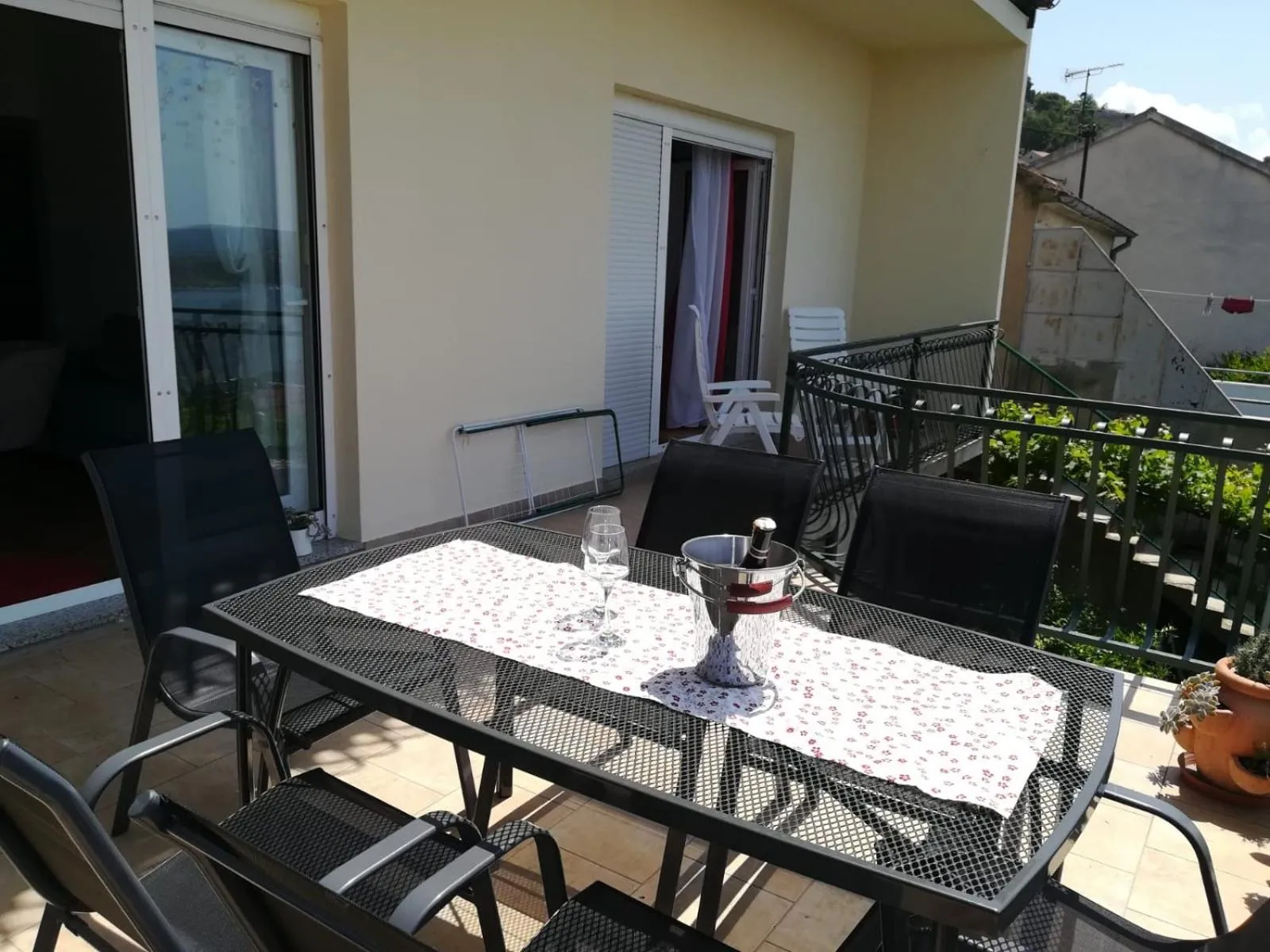 Balcony/Terrace in Apartman Betty