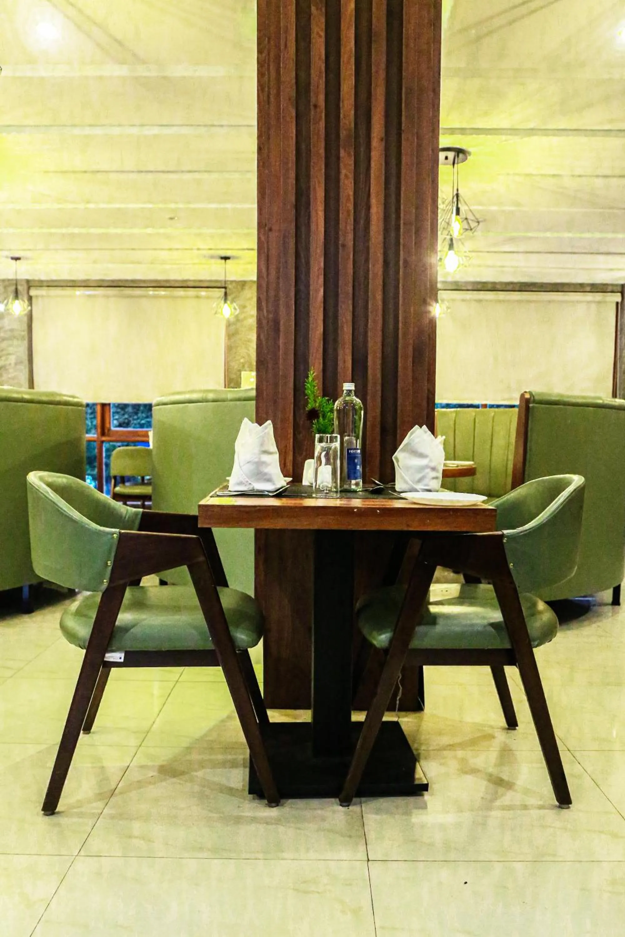 Dining area in Hotel Preethi Classic Towers