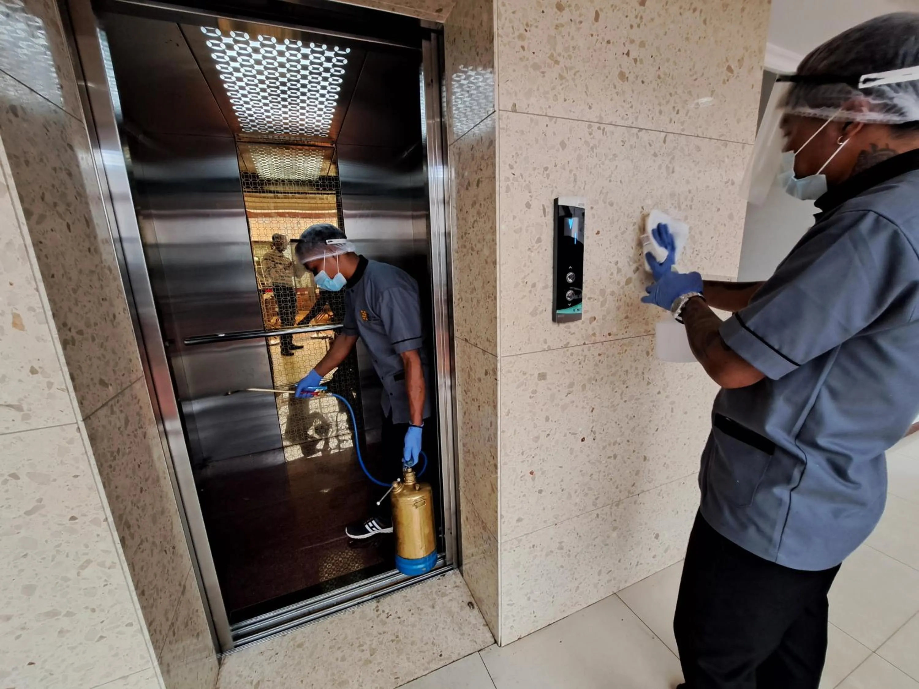 elevator in Hotel Preethi Classic Towers