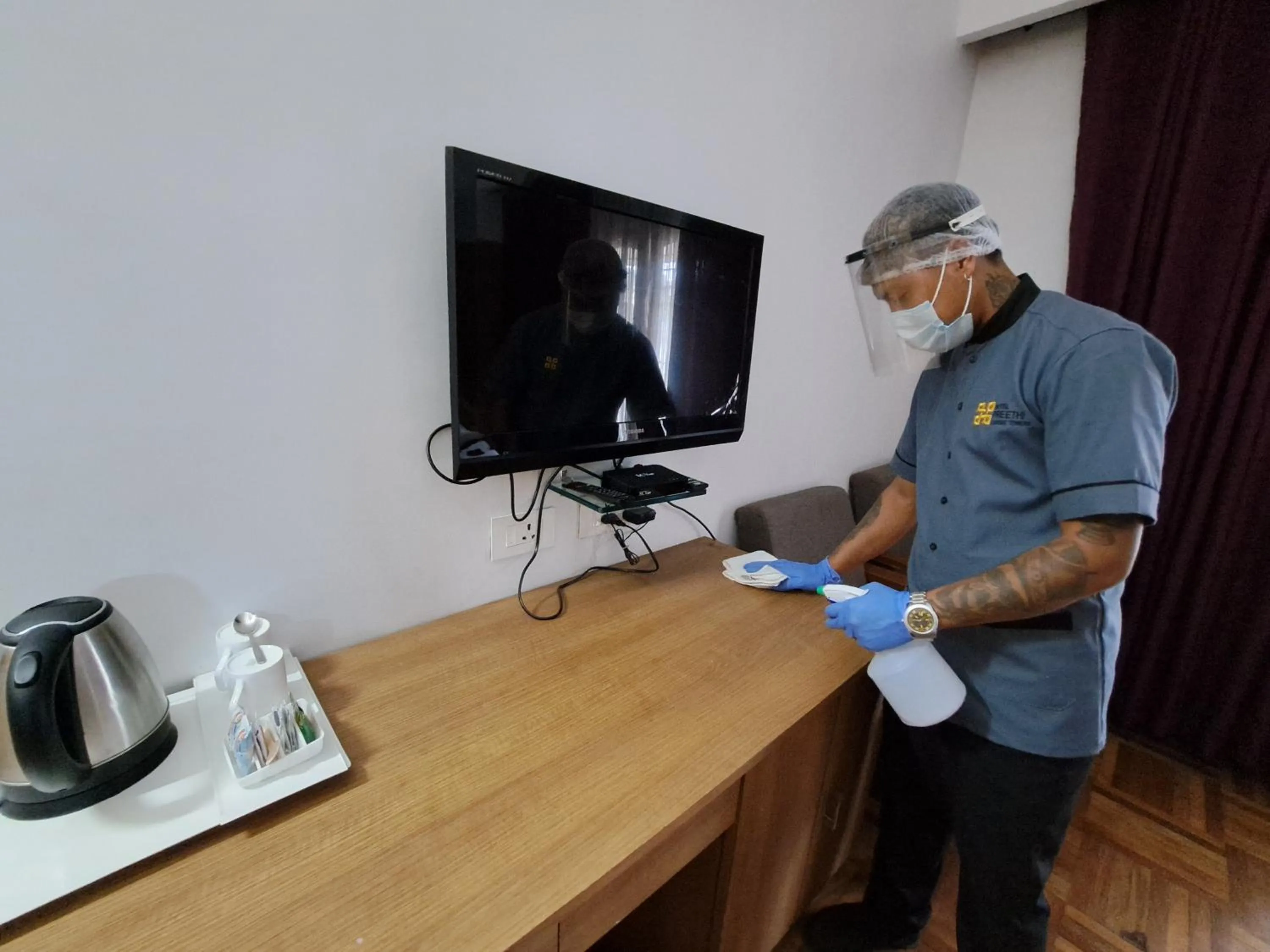 Photo of the whole room in Hotel Preethi Classic Towers