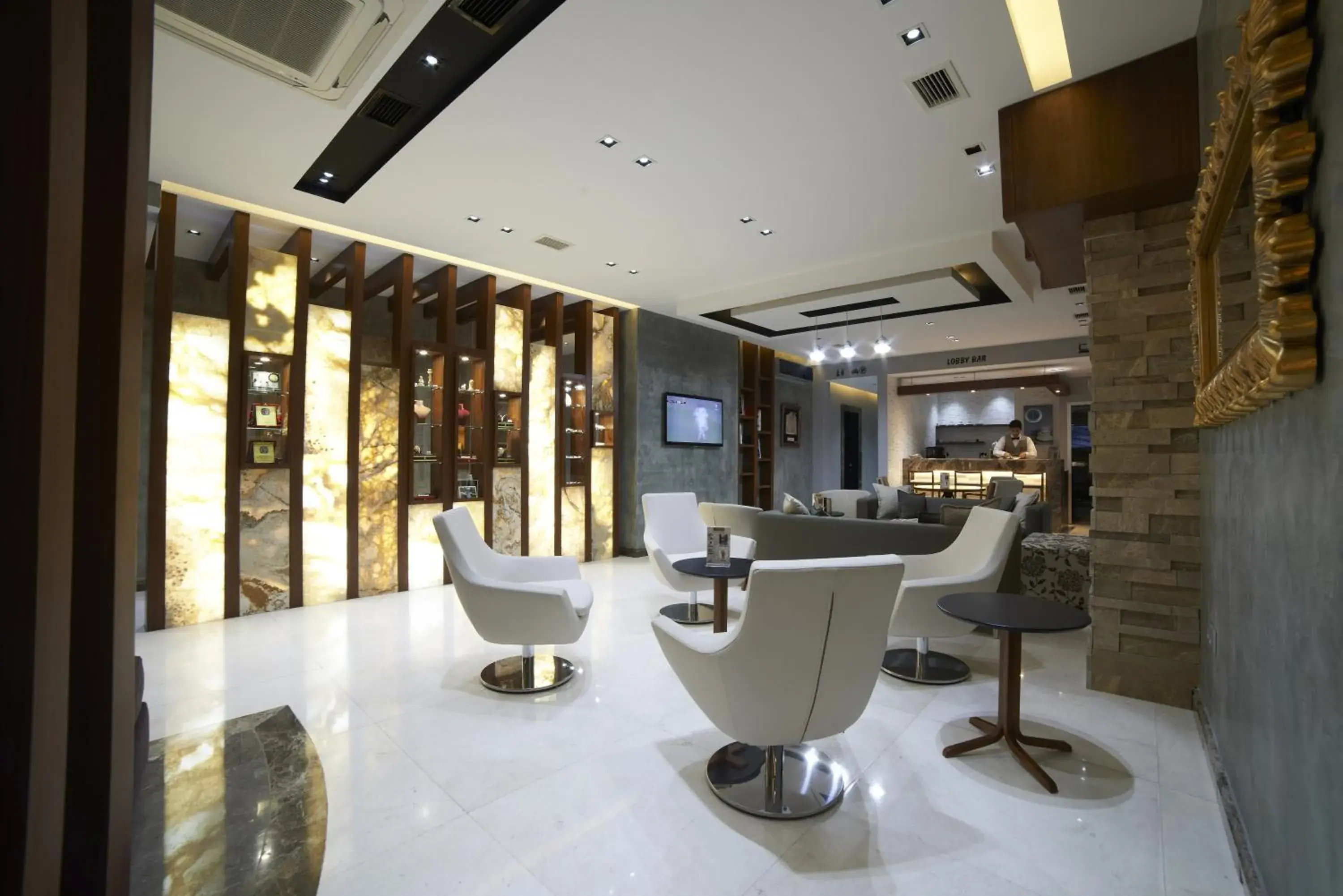 Lobby or reception in Soyic Hotel Lobby or reception in Soyic Hotel