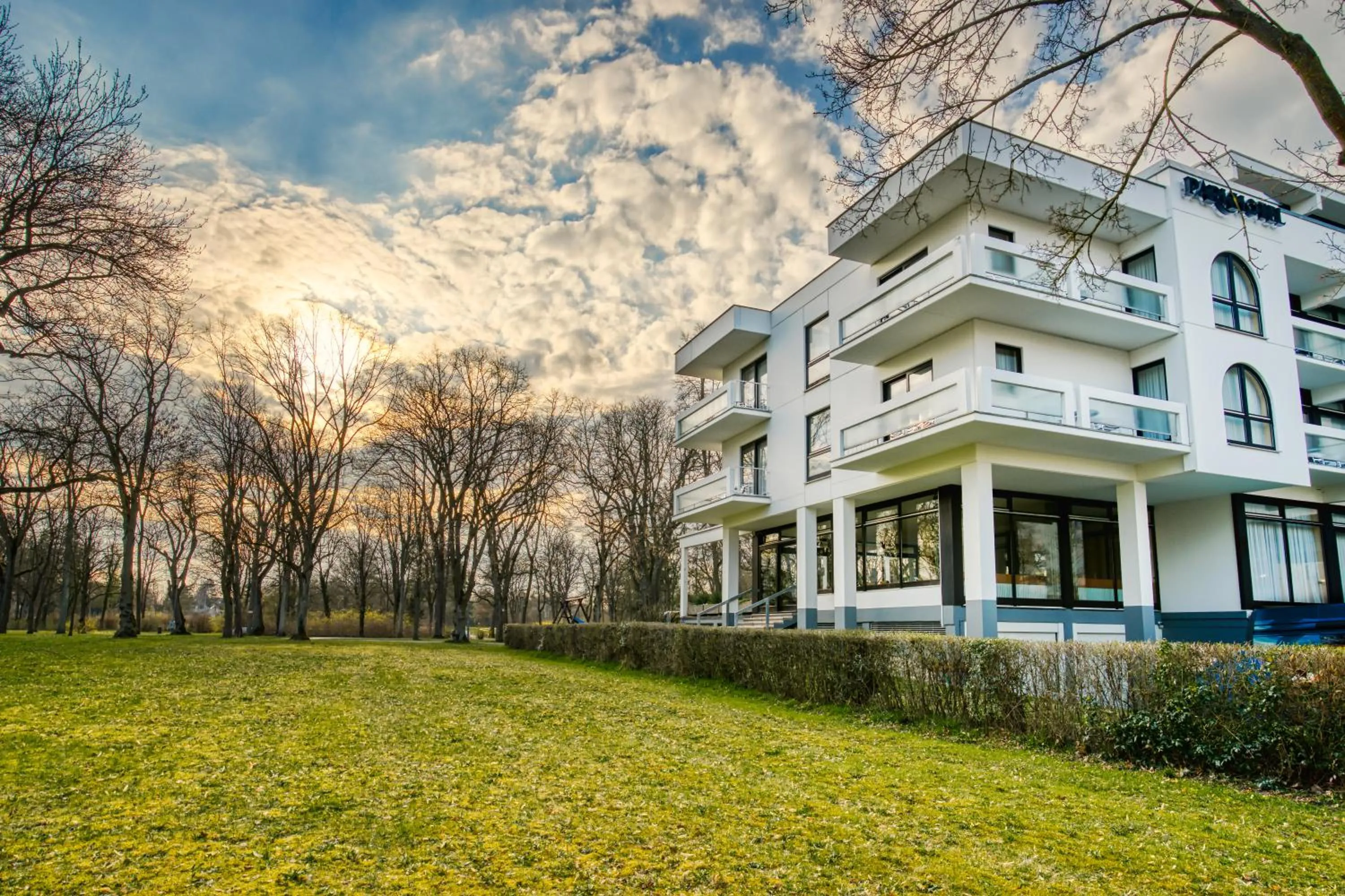 Property building in Reichels Parkhotel