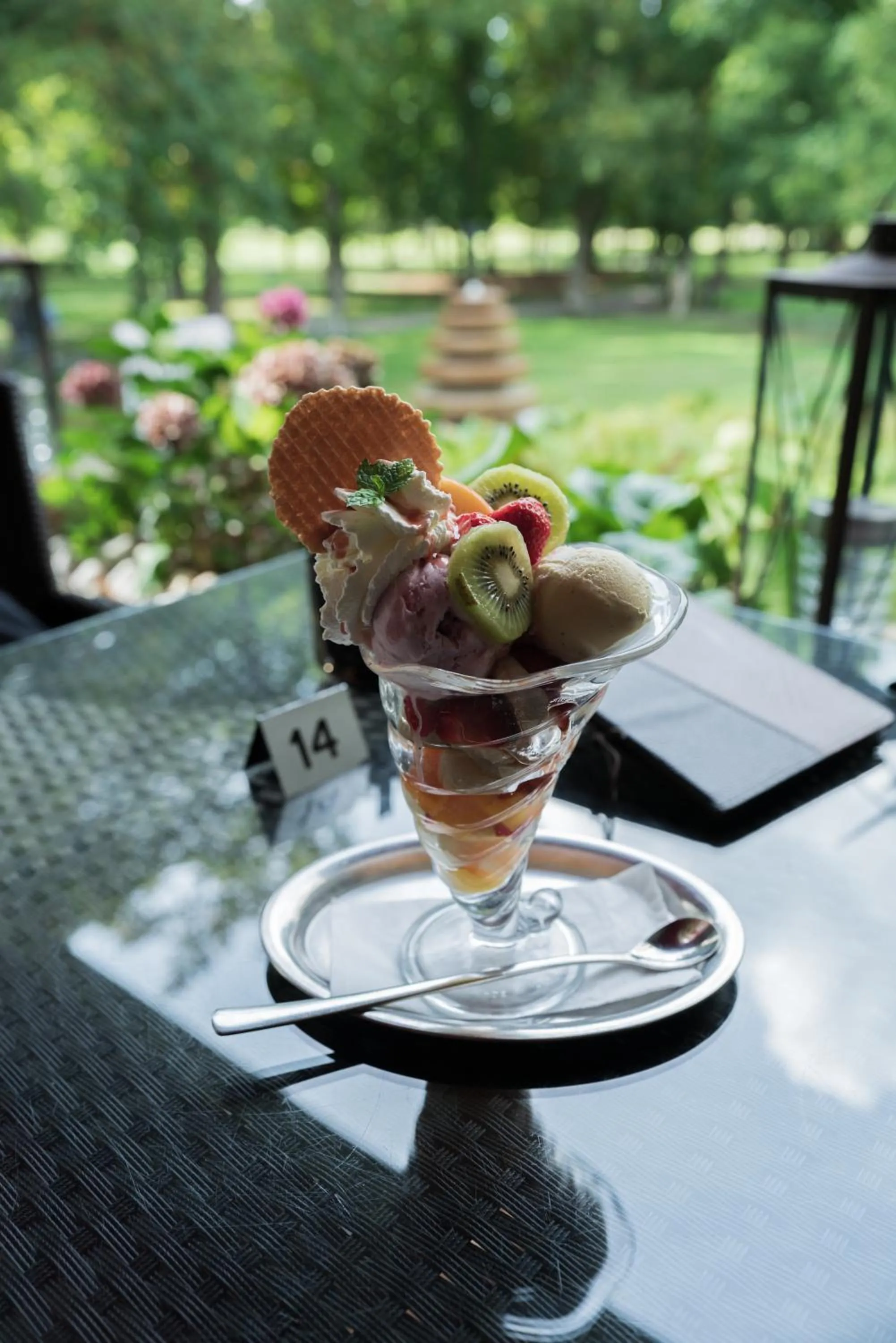 Garden in Reichels Parkhotel