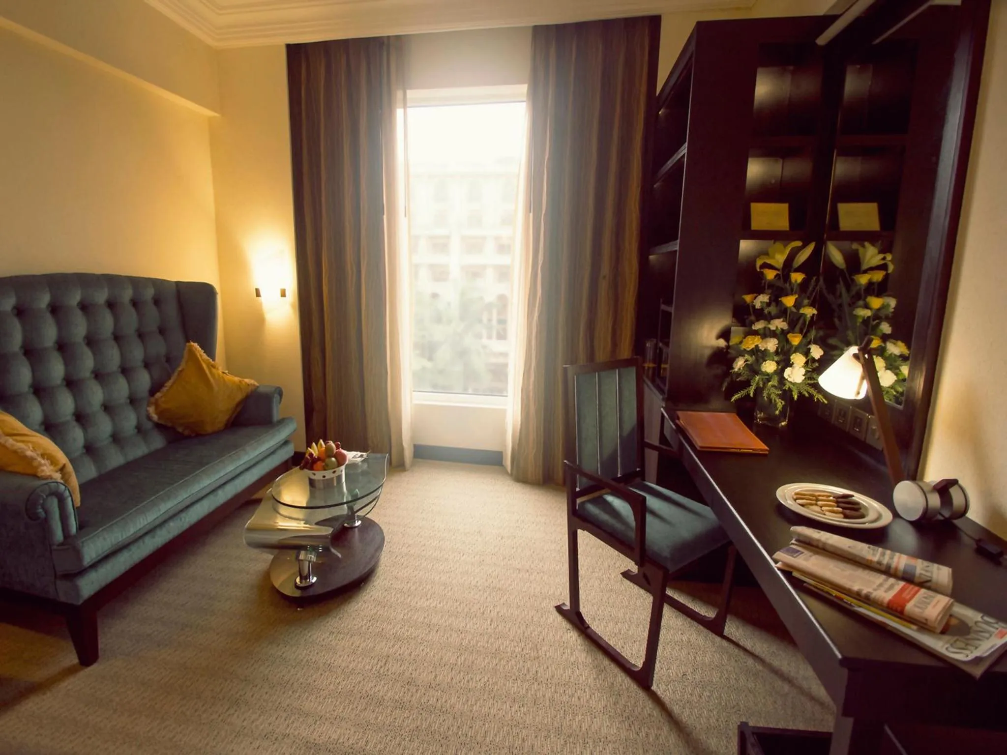 Seating area in Sterlings Mac Hotel