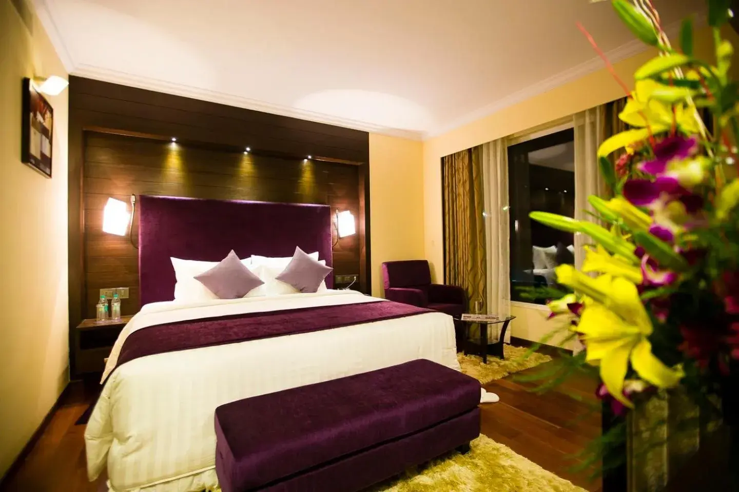 Bed in Sterlings Mac Hotel Bed in Sterlings Mac Hotel