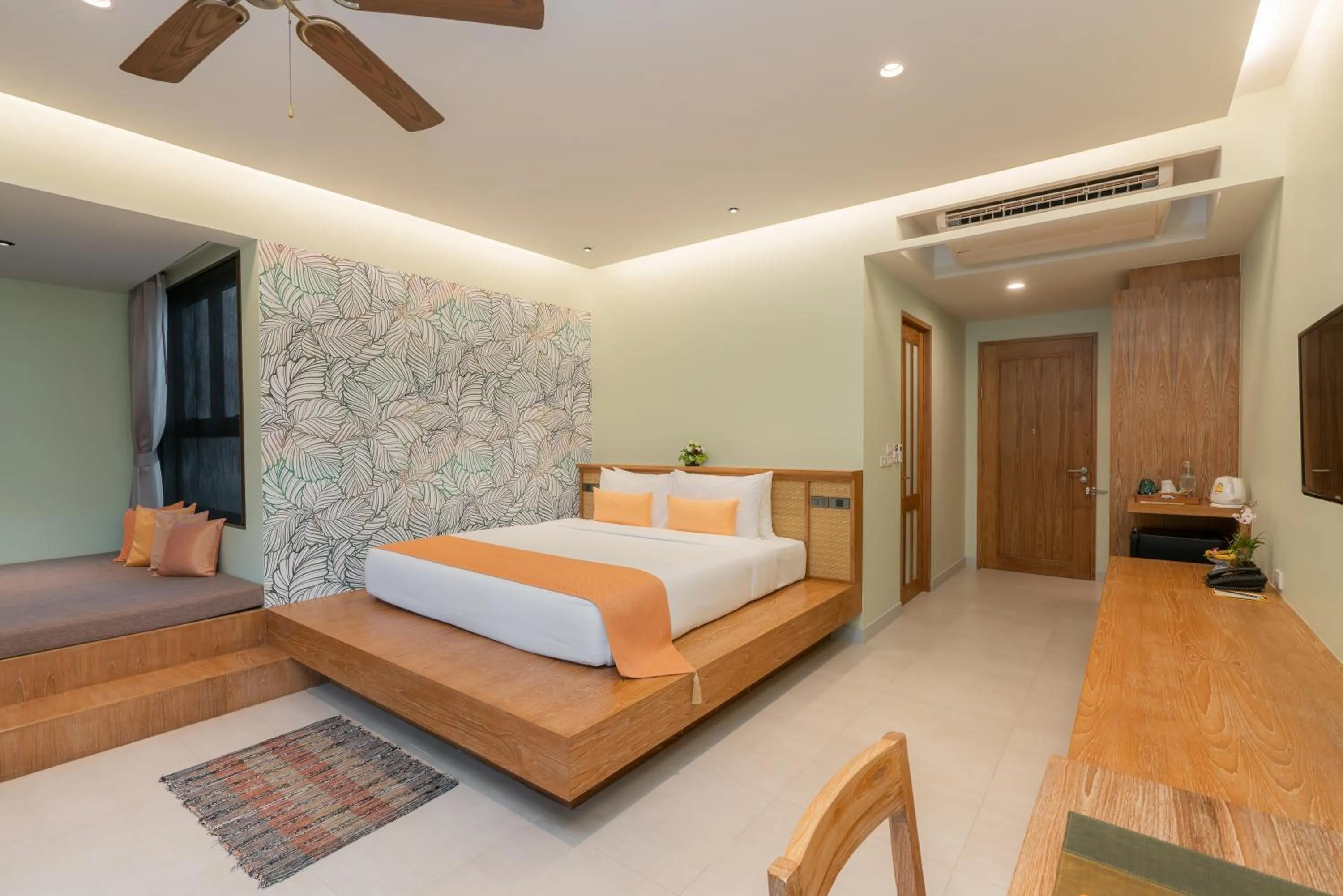 Bedroom, Bed in Khaolak Wanaburee Resort - SHA Extra Plus