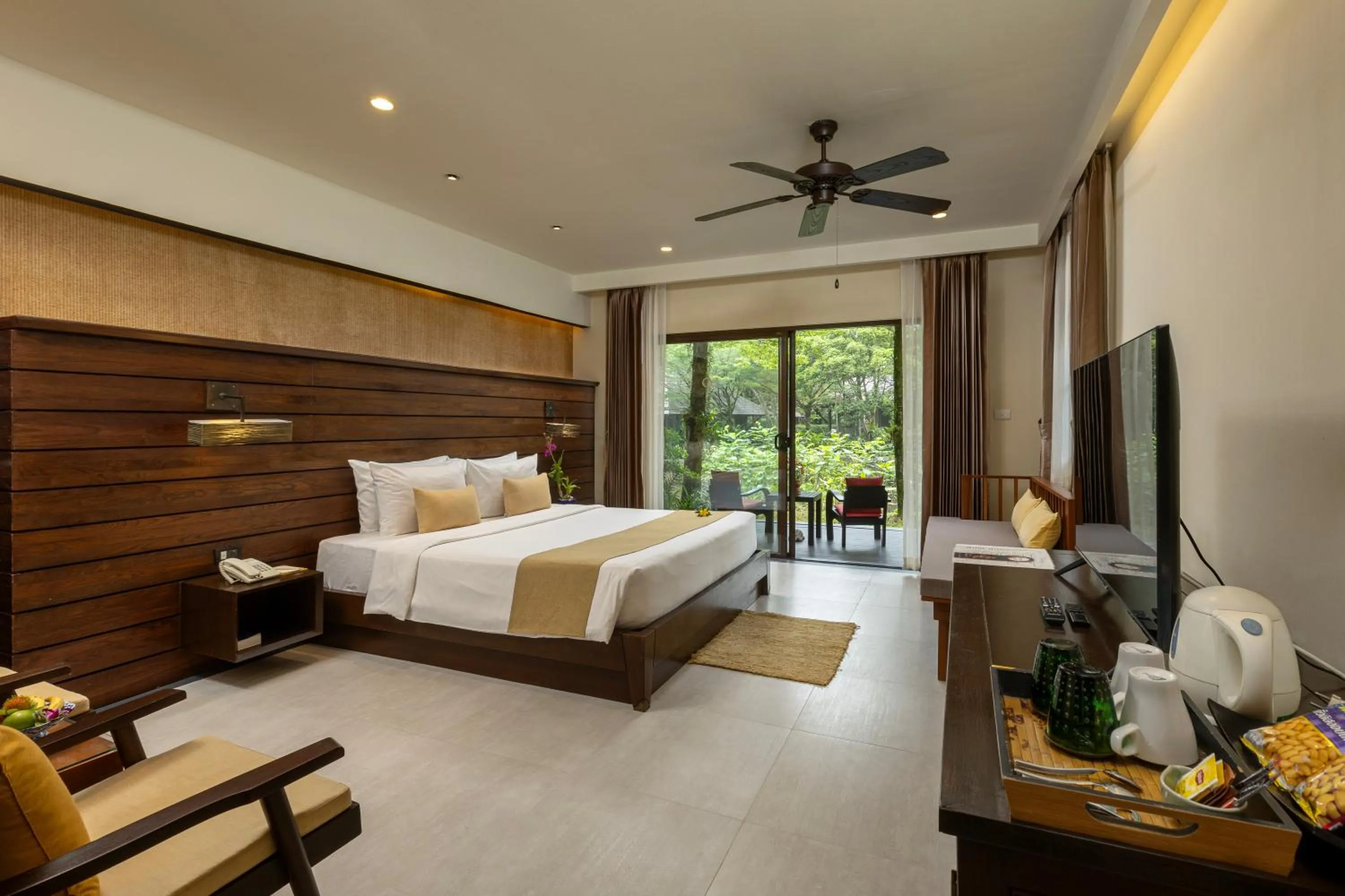Bed in Khaolak Wanaburee Resort - SHA Extra Plus