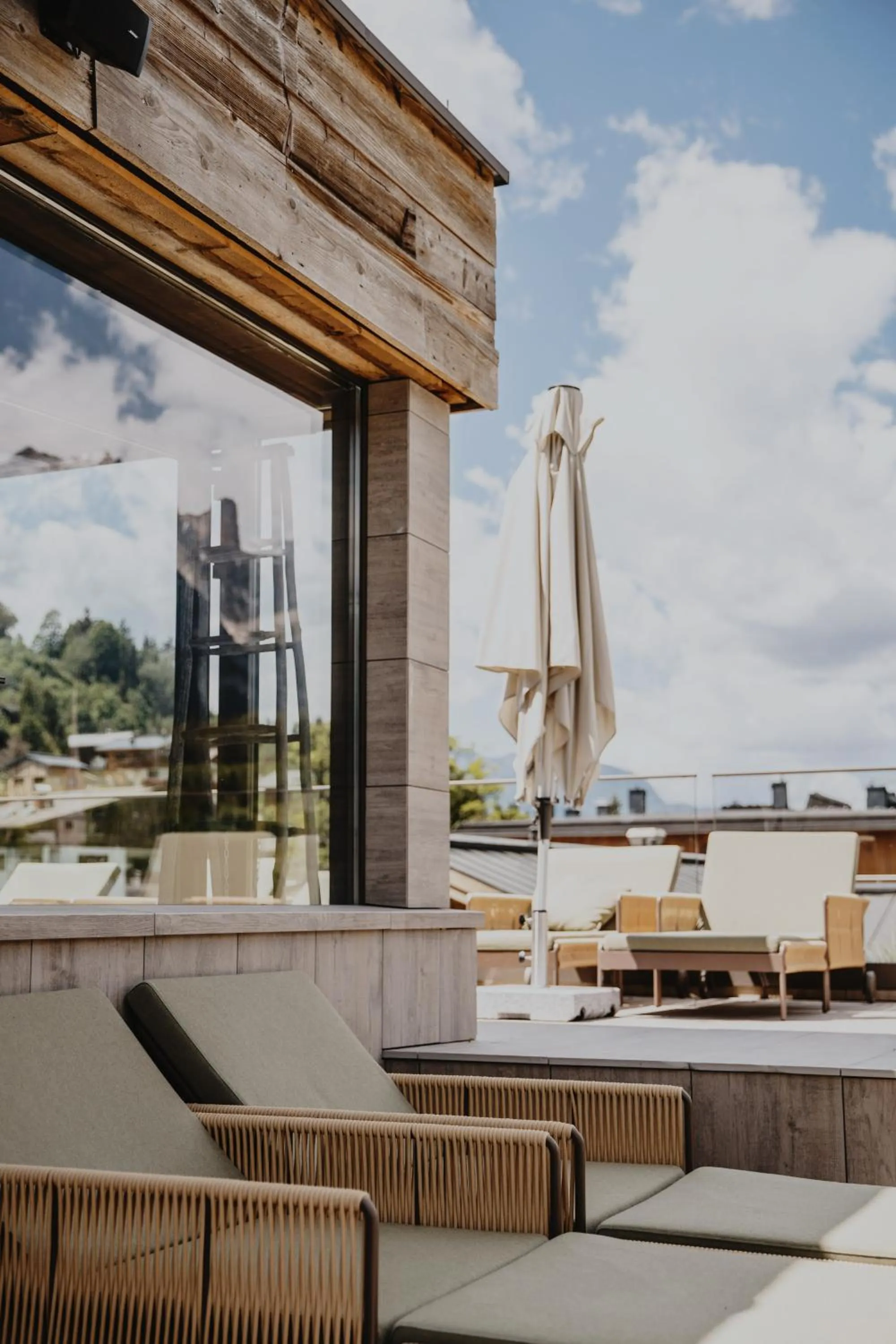 Balcony/Terrace in HOTEL SEPP - Alpine Boutique Hotel - Adults Only ab 21 Jahre