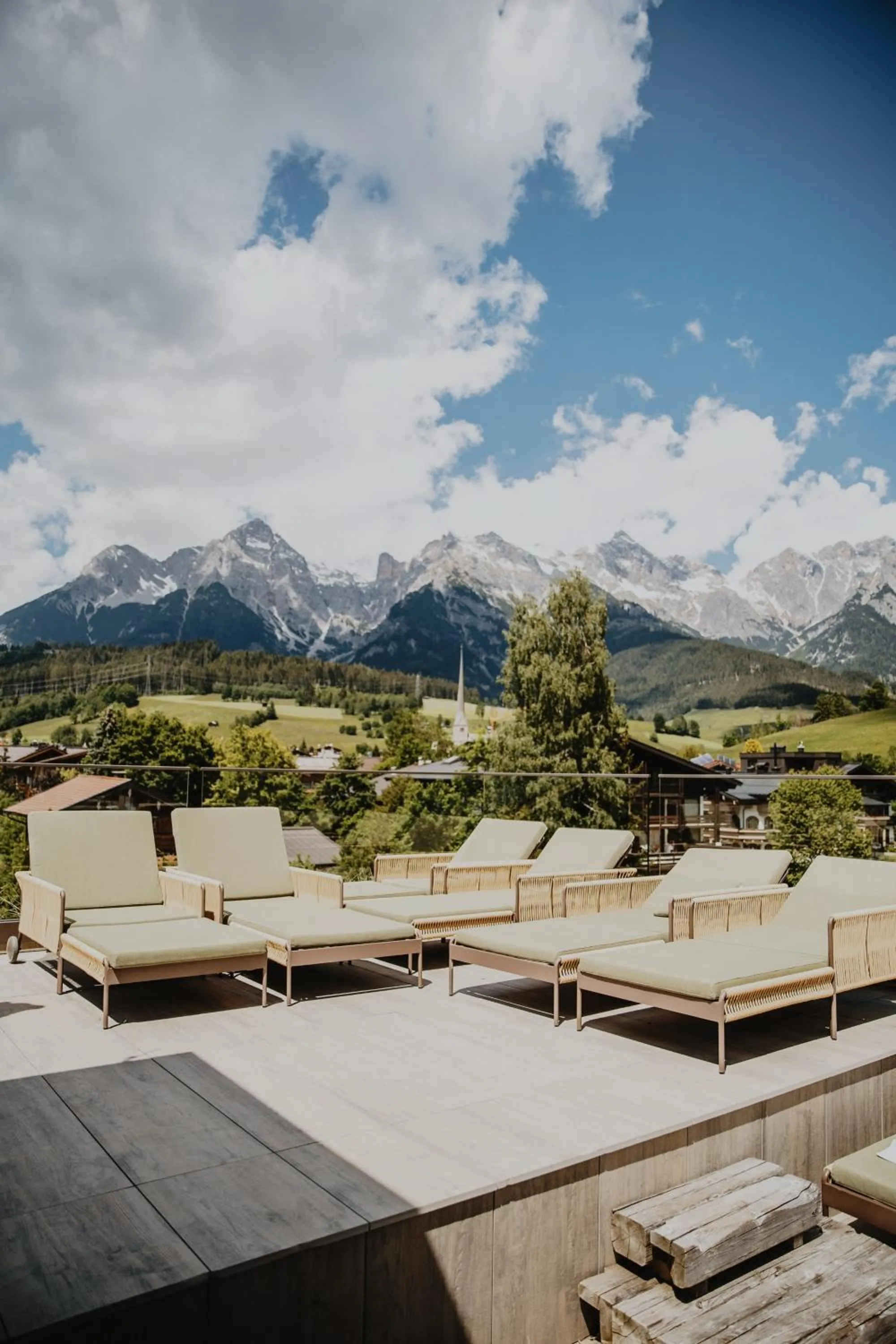 Balcony/Terrace in HOTEL SEPP - Alpine Boutique Hotel - Adults Only ab 21 Jahre