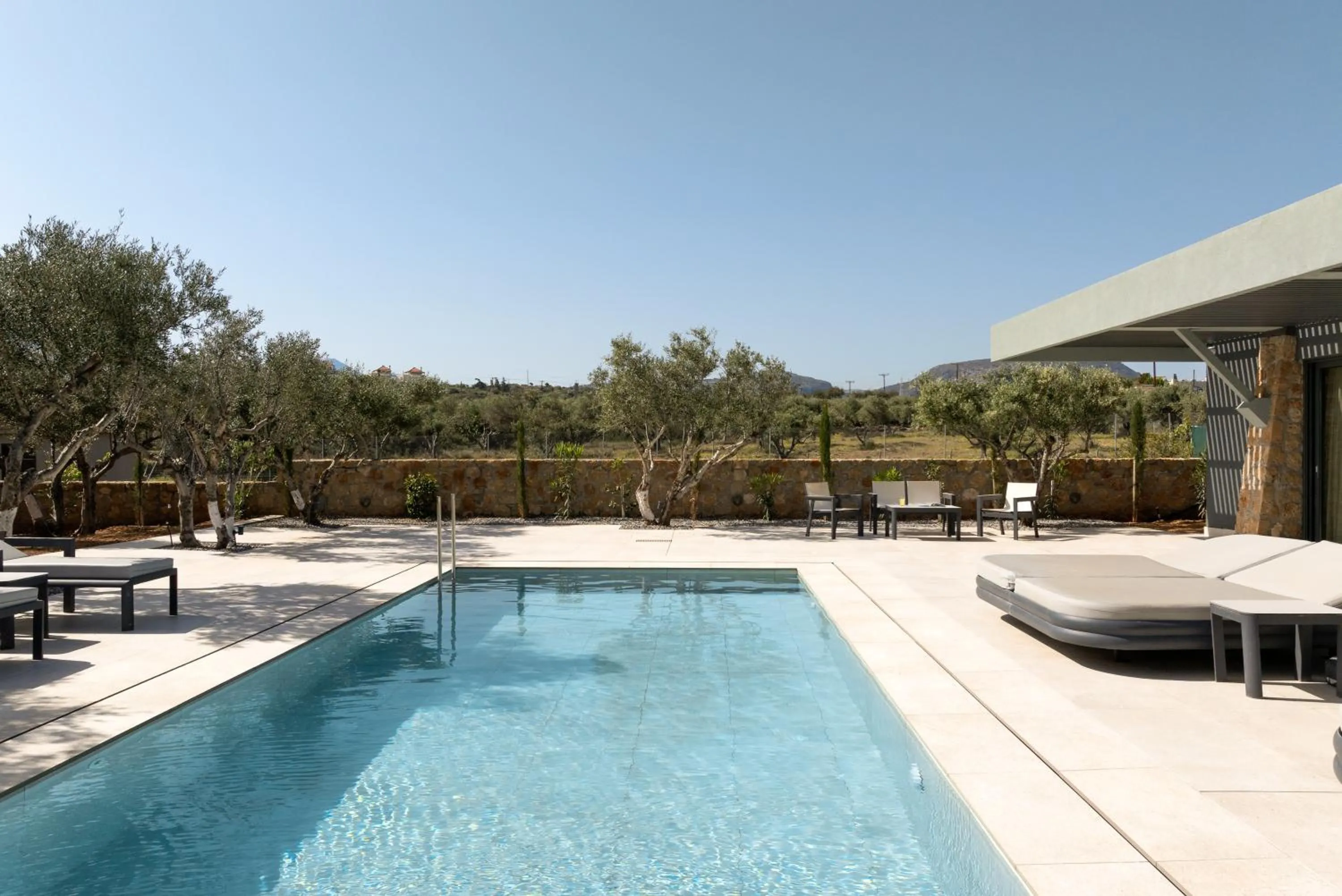 Swimming pool in Lyttos Beach