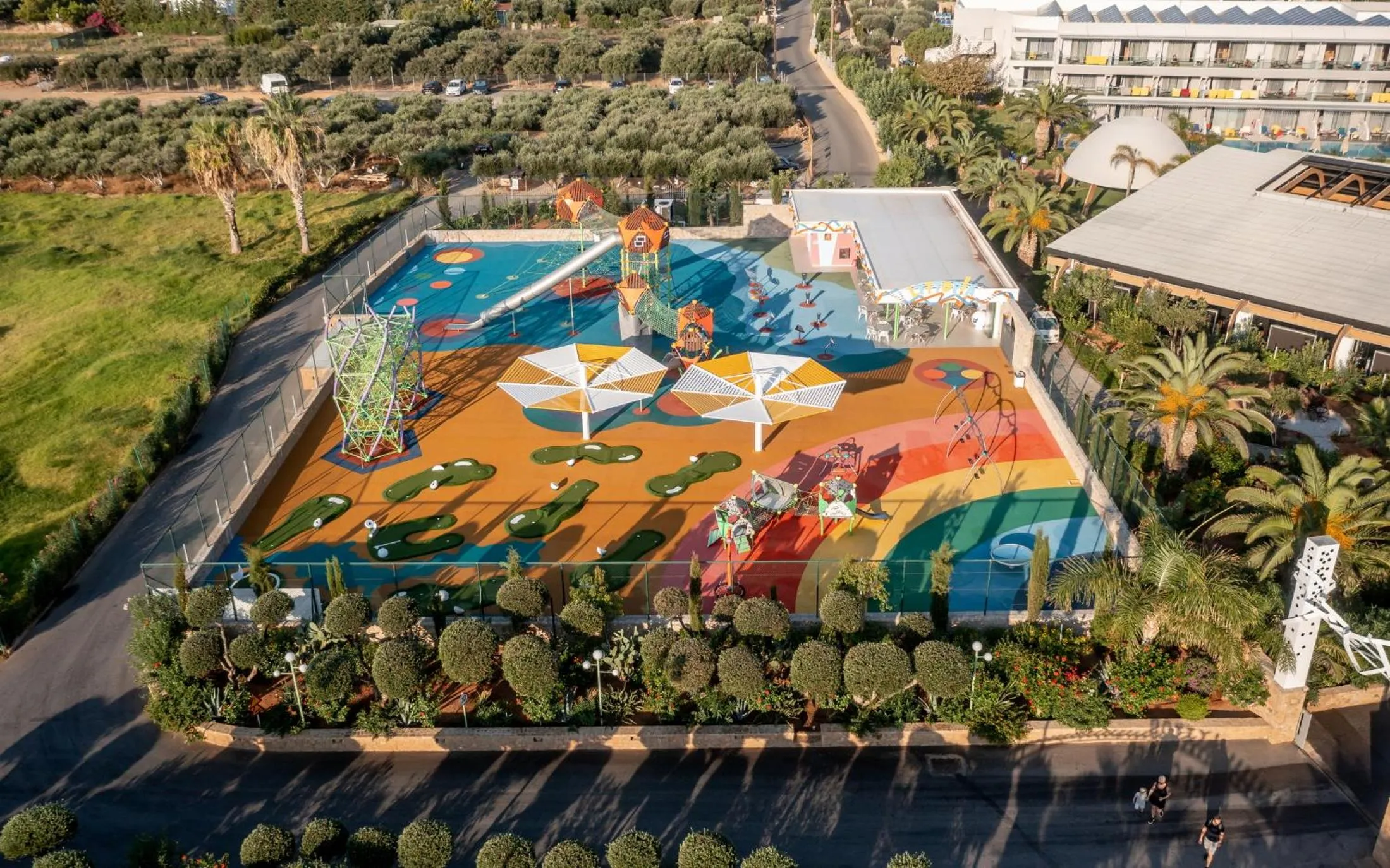 Kids's club in Lyttos Beach