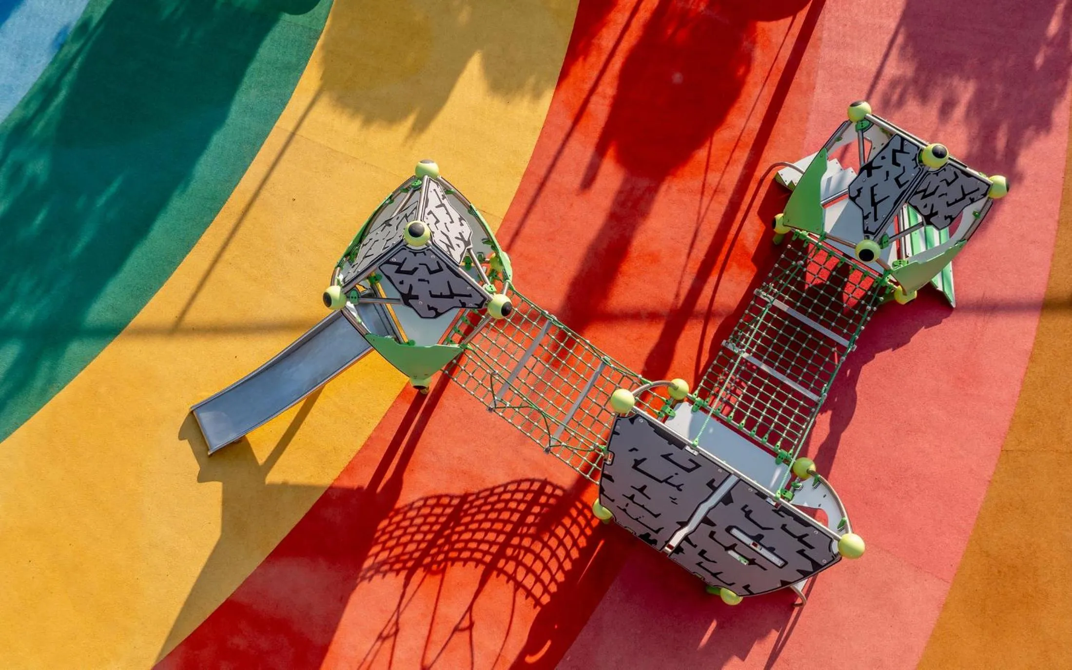 Children play ground in Lyttos Beach