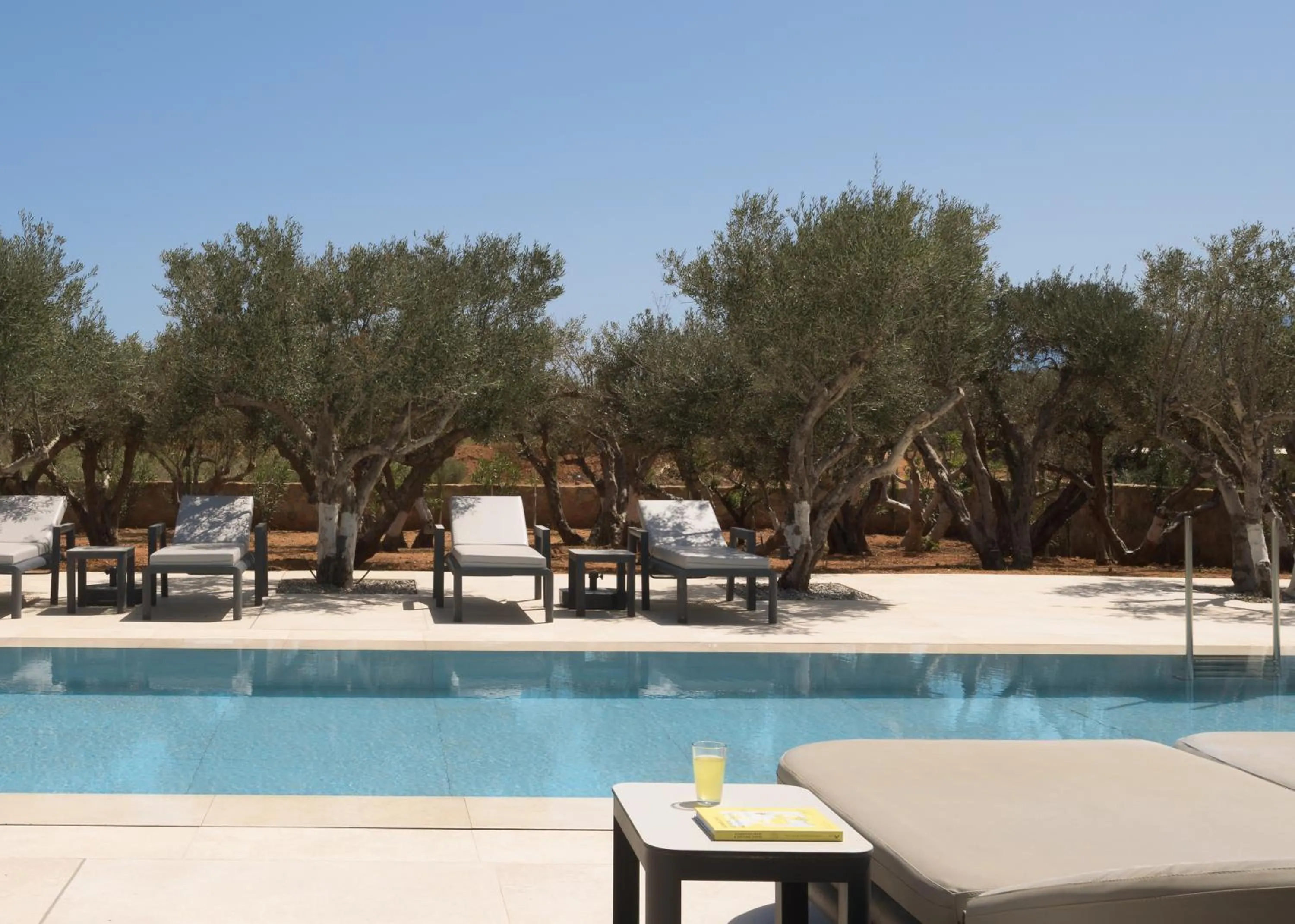 Swimming pool in Lyttos Beach