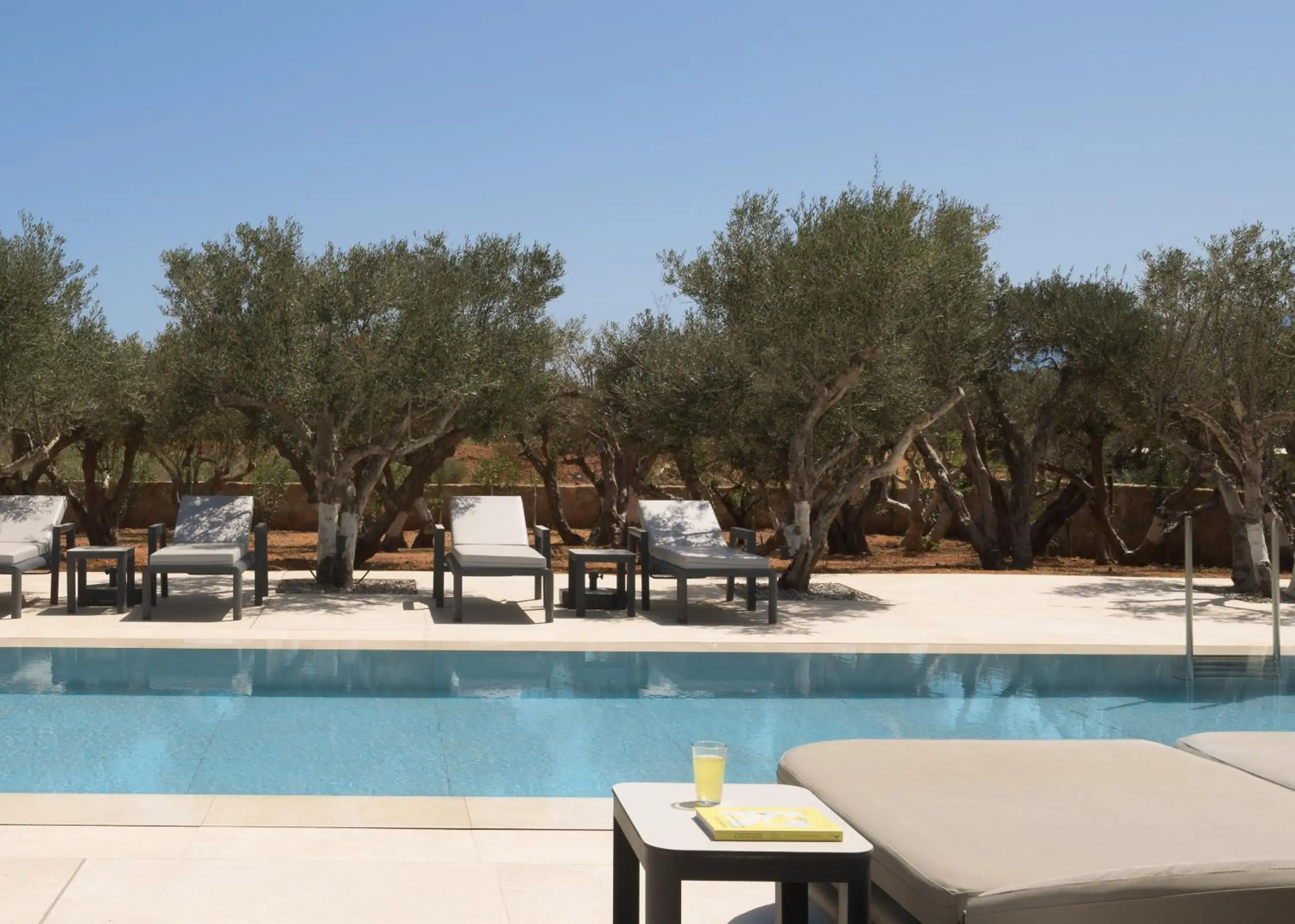 Swimming pool in Lyttos Beach Swimming pool in Lyttos Beach