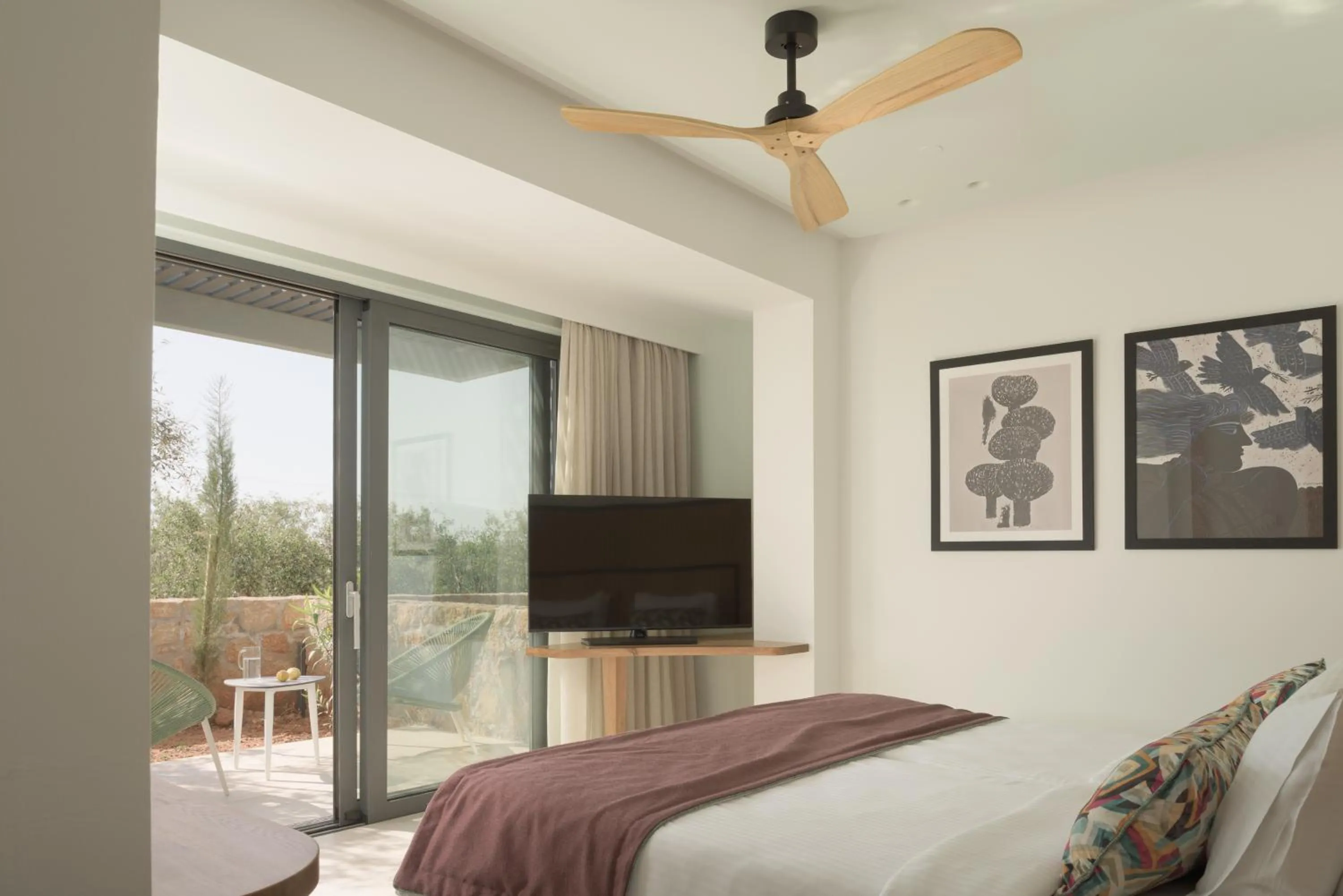 Bedroom, Bed in Lyttos Beach