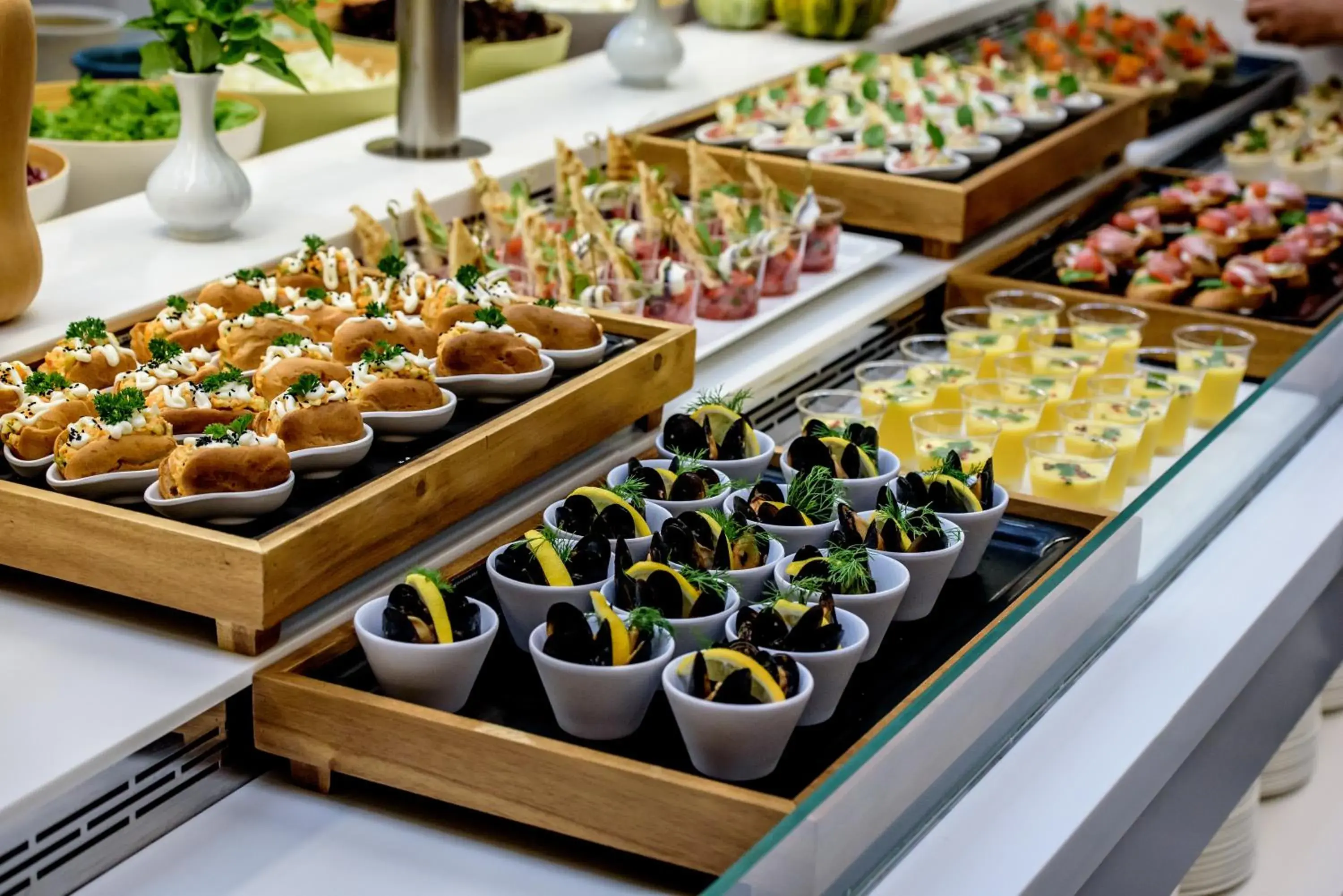 Buffet breakfast in Lyttos Beach Buffet breakfast in Lyttos Beach