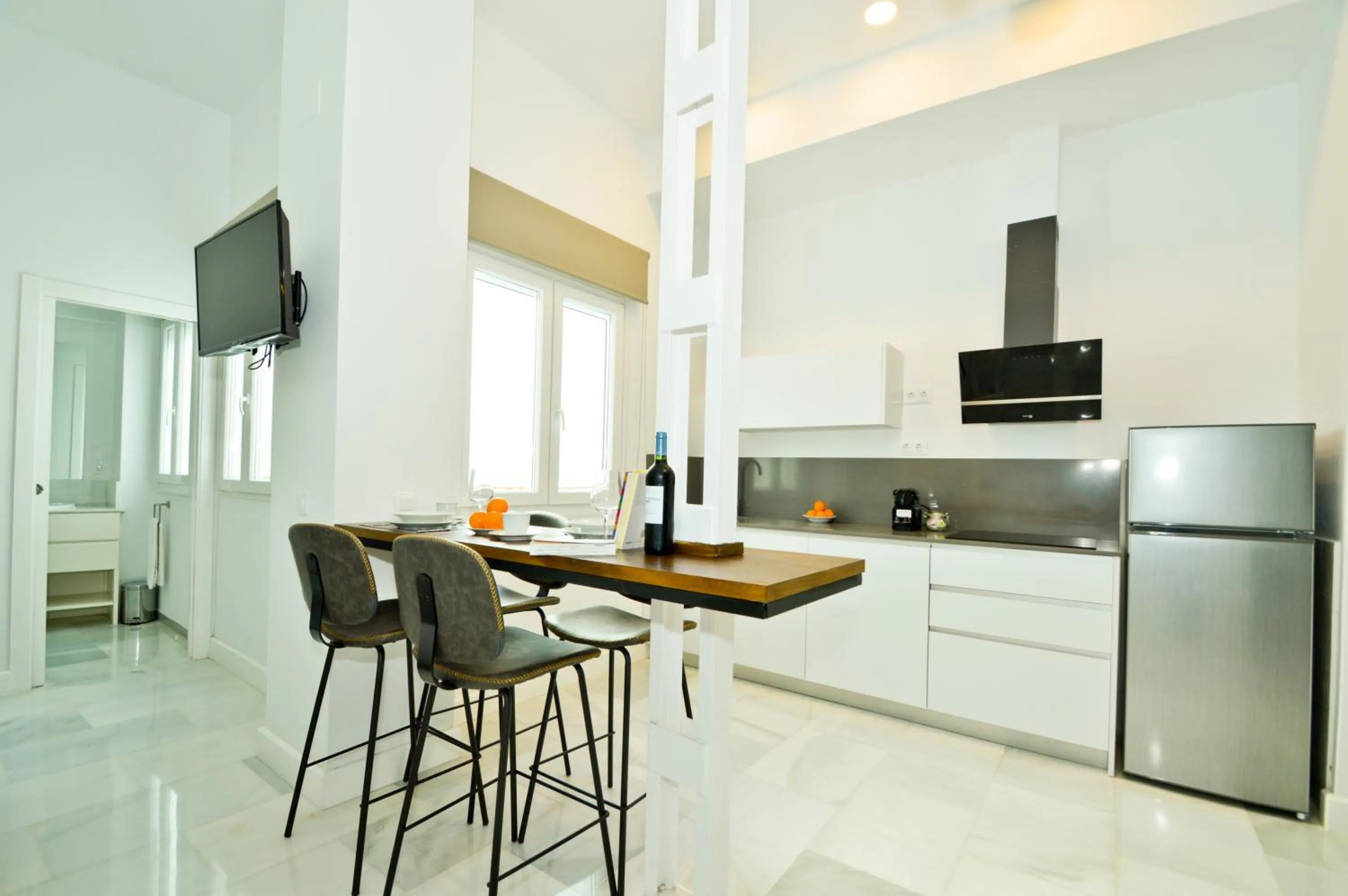 Kitchen or kitchenette in NineSuites