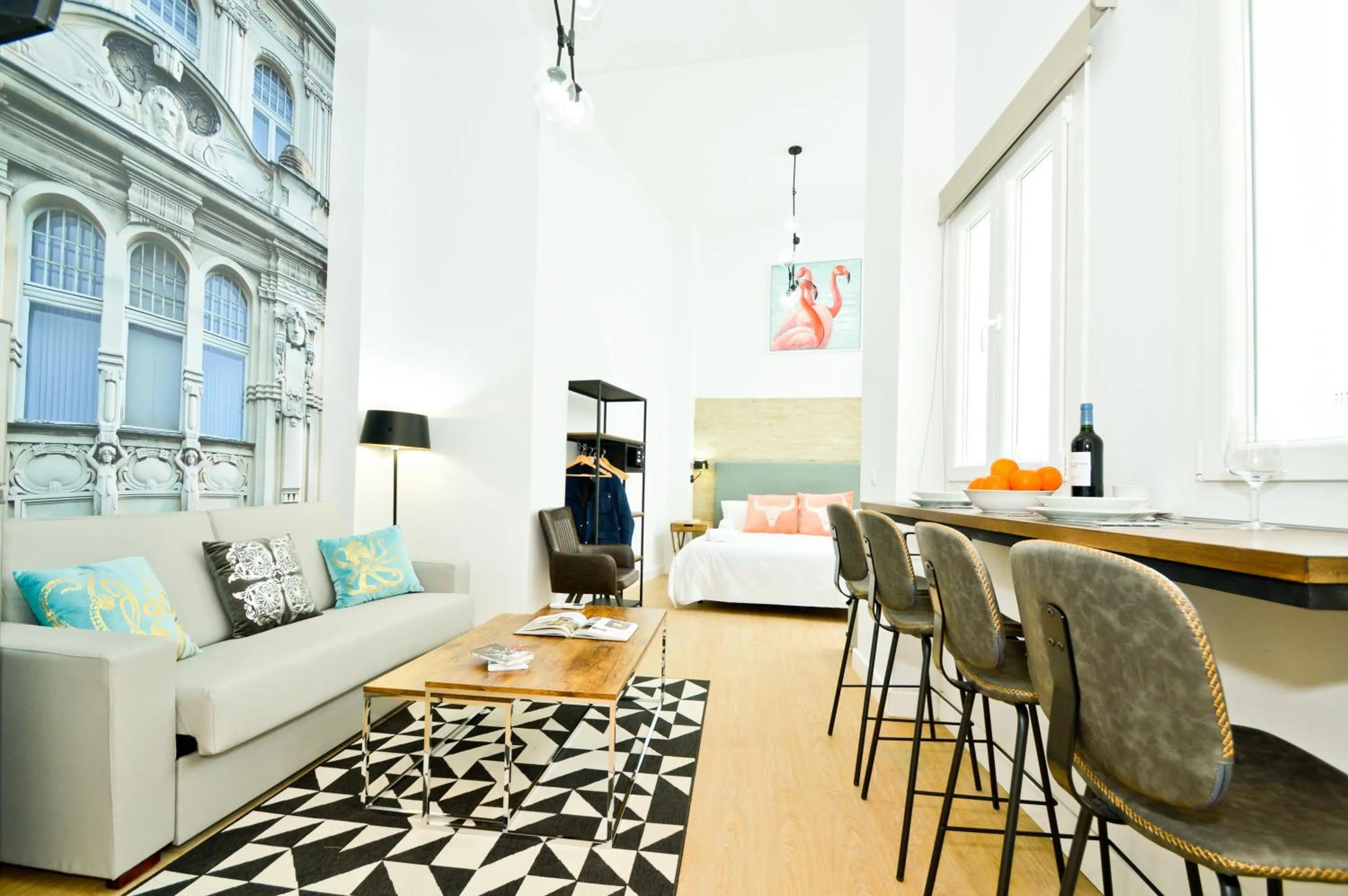 Living room in NineSuites