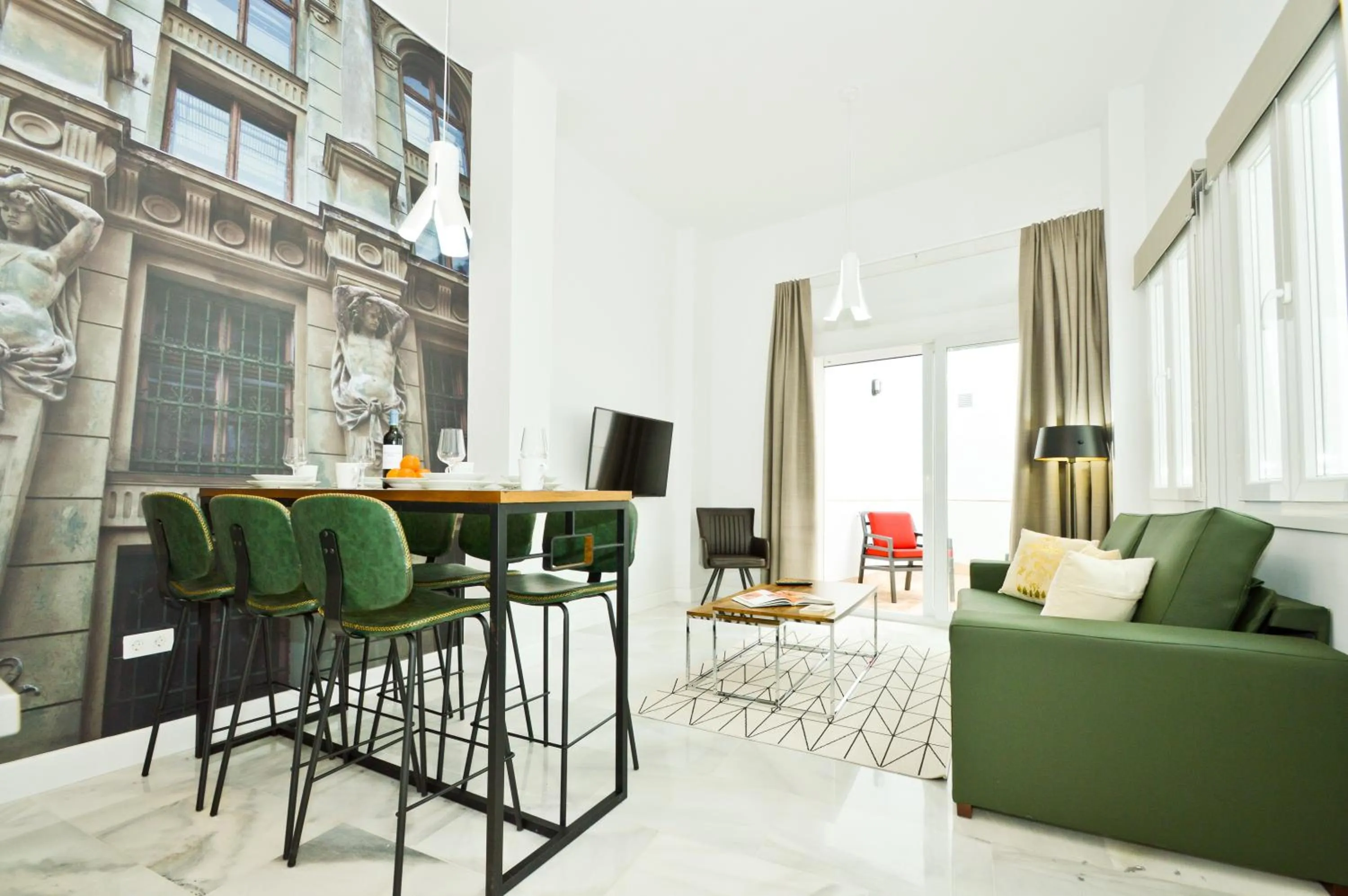 Living room in NineSuites