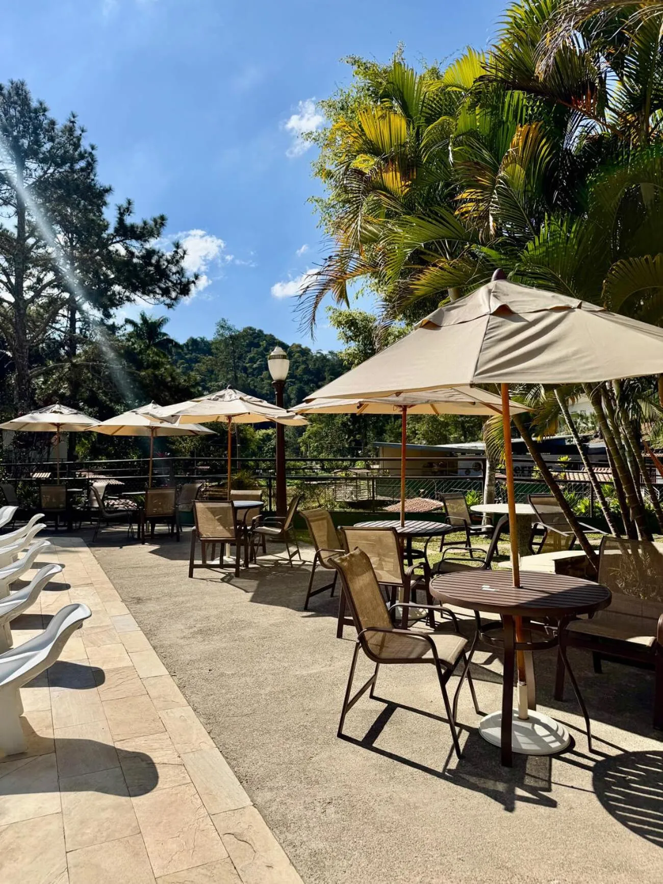 Swimming pool in Hotel Green Hill