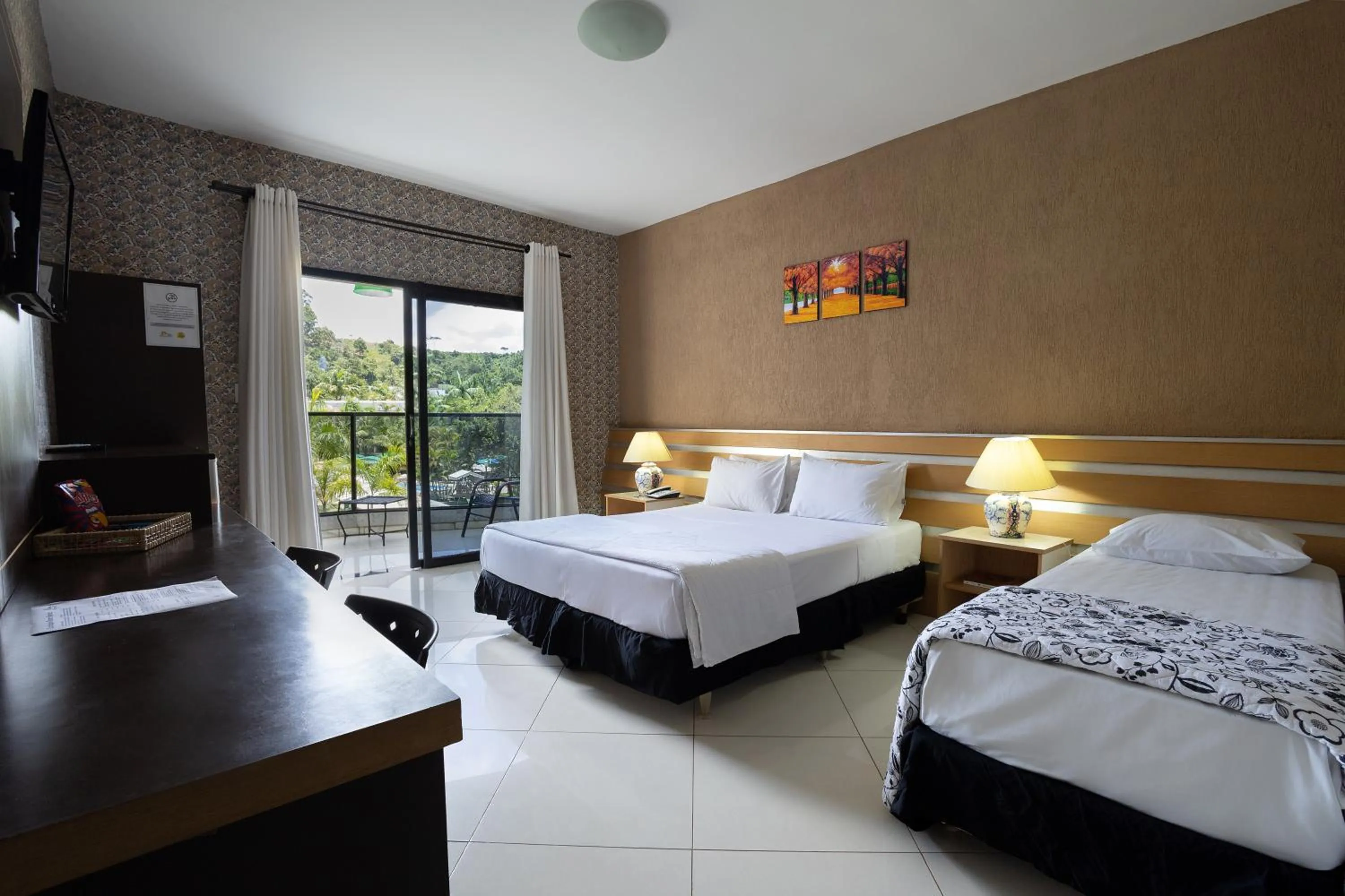 Bed in Hotel Green Hill