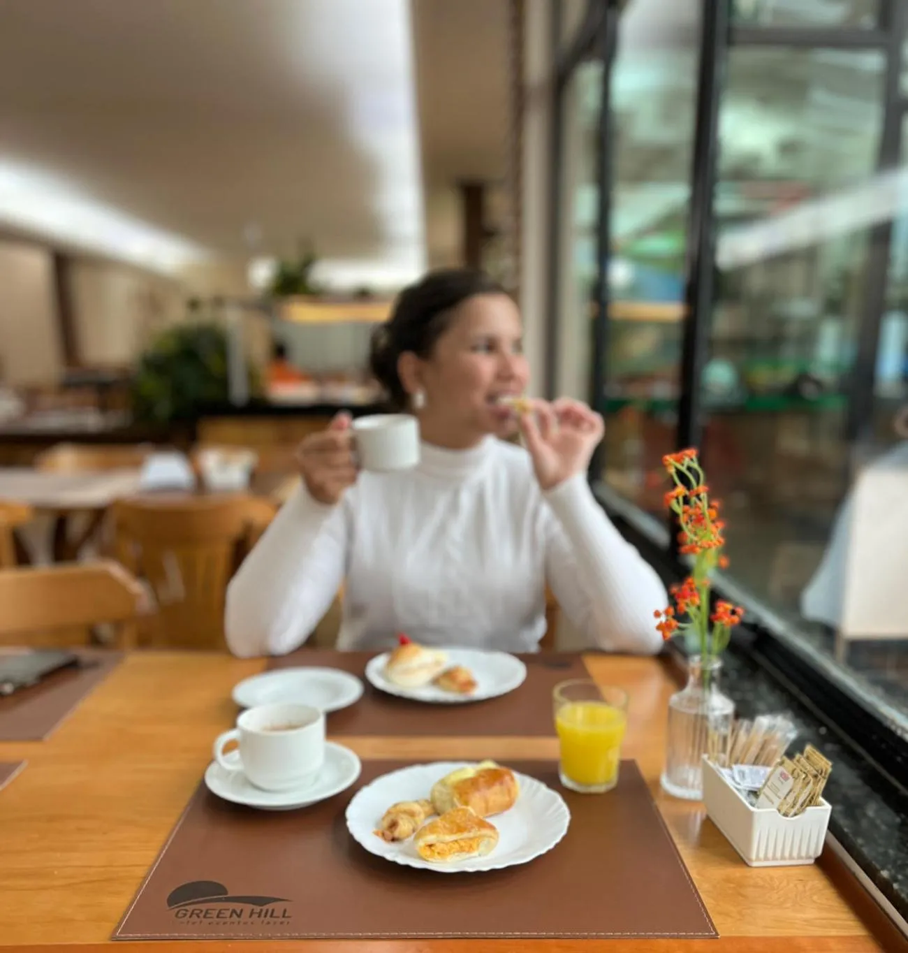Swimming pool in Hotel Green Hill