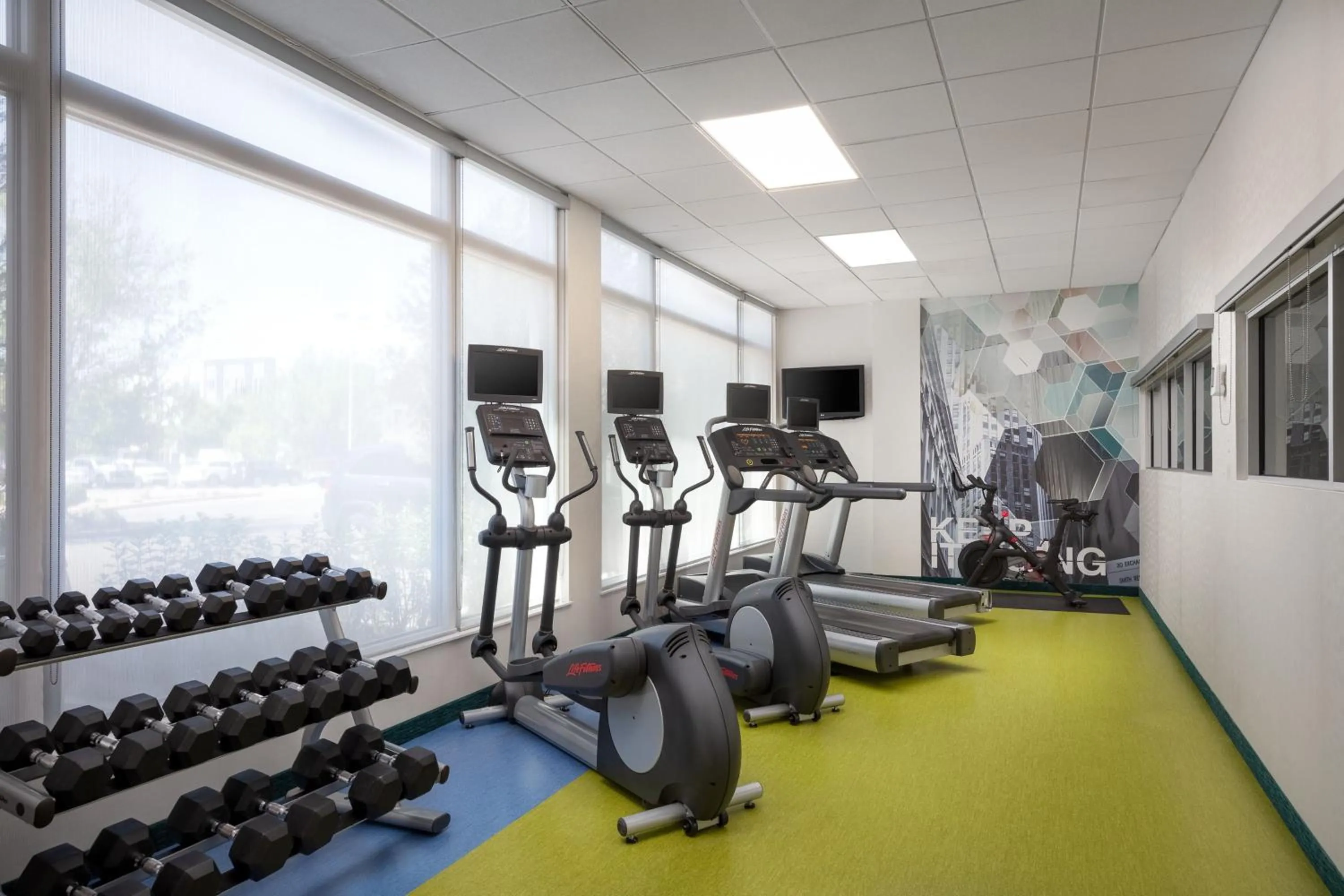 Fitness centre/facilities in SpringHill Suites by Marriott Grand Junction Downtown/Historic Main Street