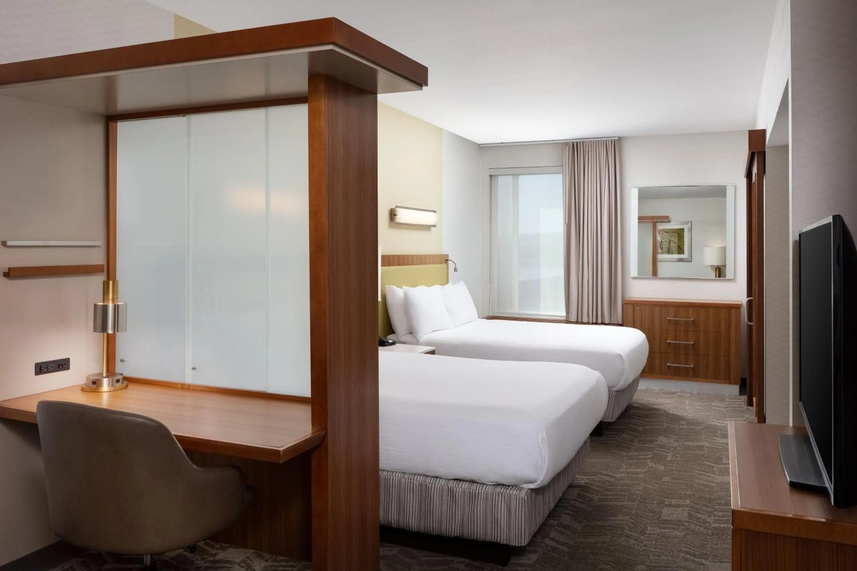 Photo of the whole room, Bed in SpringHill Suites by Marriott Grand Junction Downtown/Historic Main Street