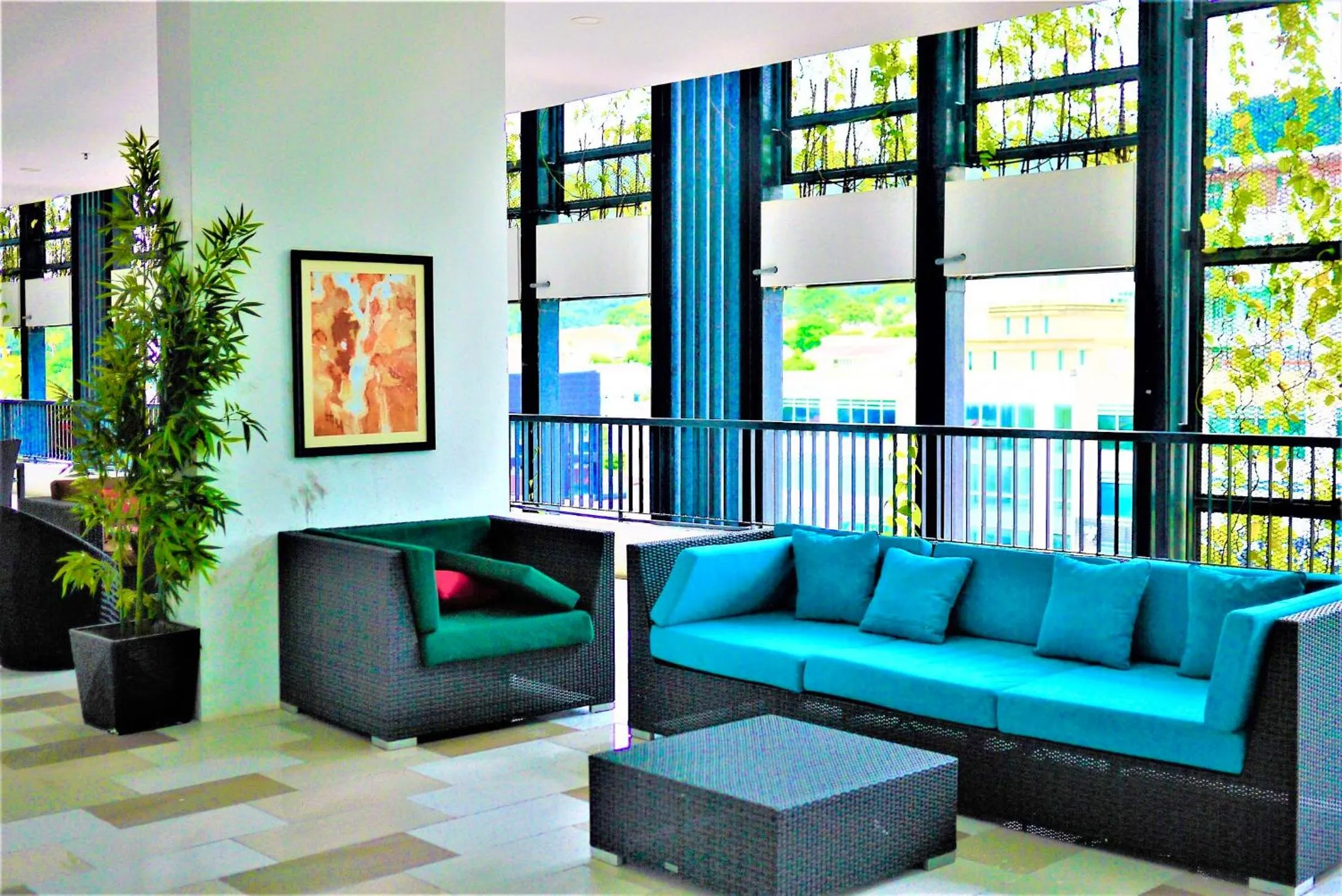 Lounge or bar in The Landmark by Katana