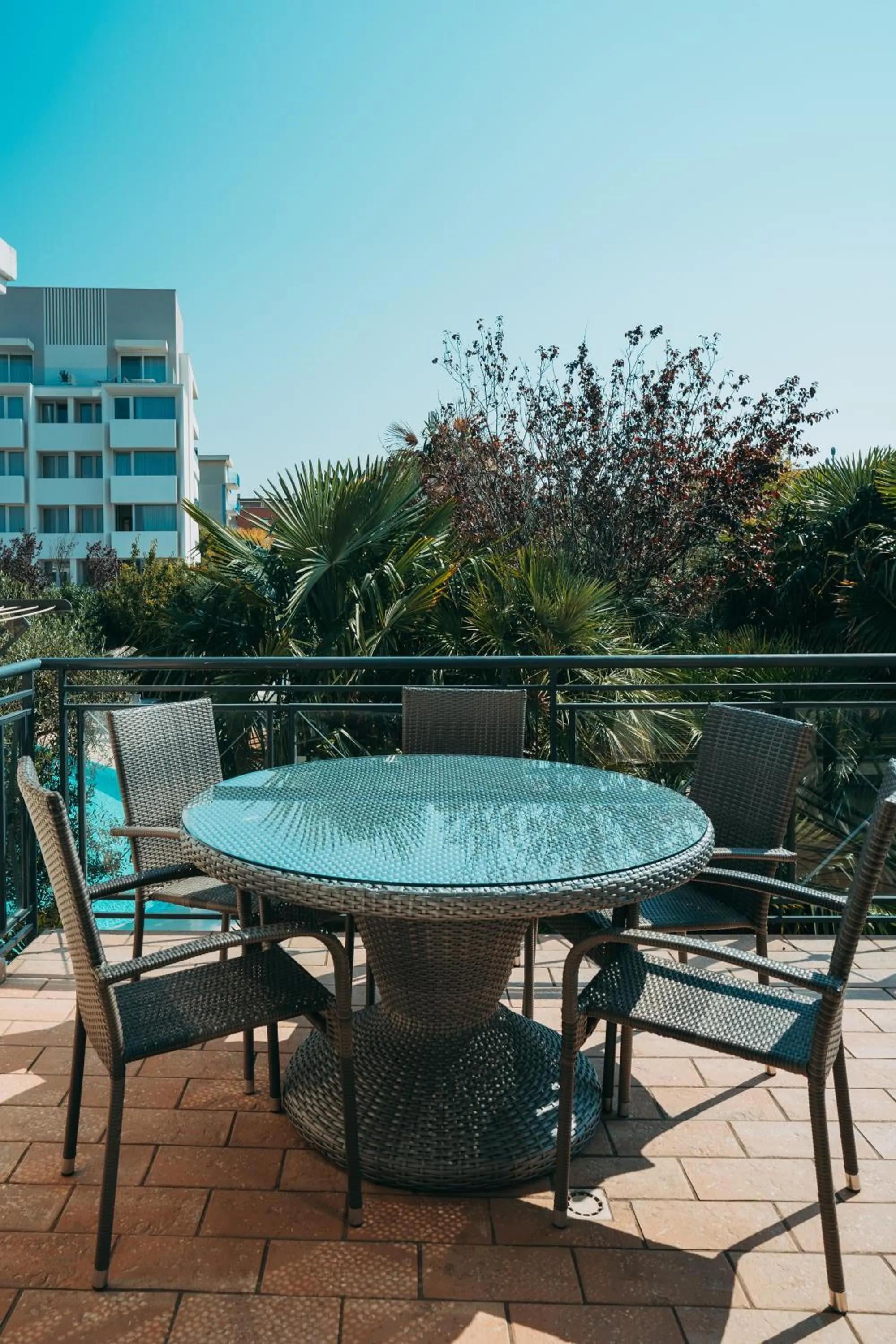 Balcony/Terrace in Villa Carlotta Jesolo Lido