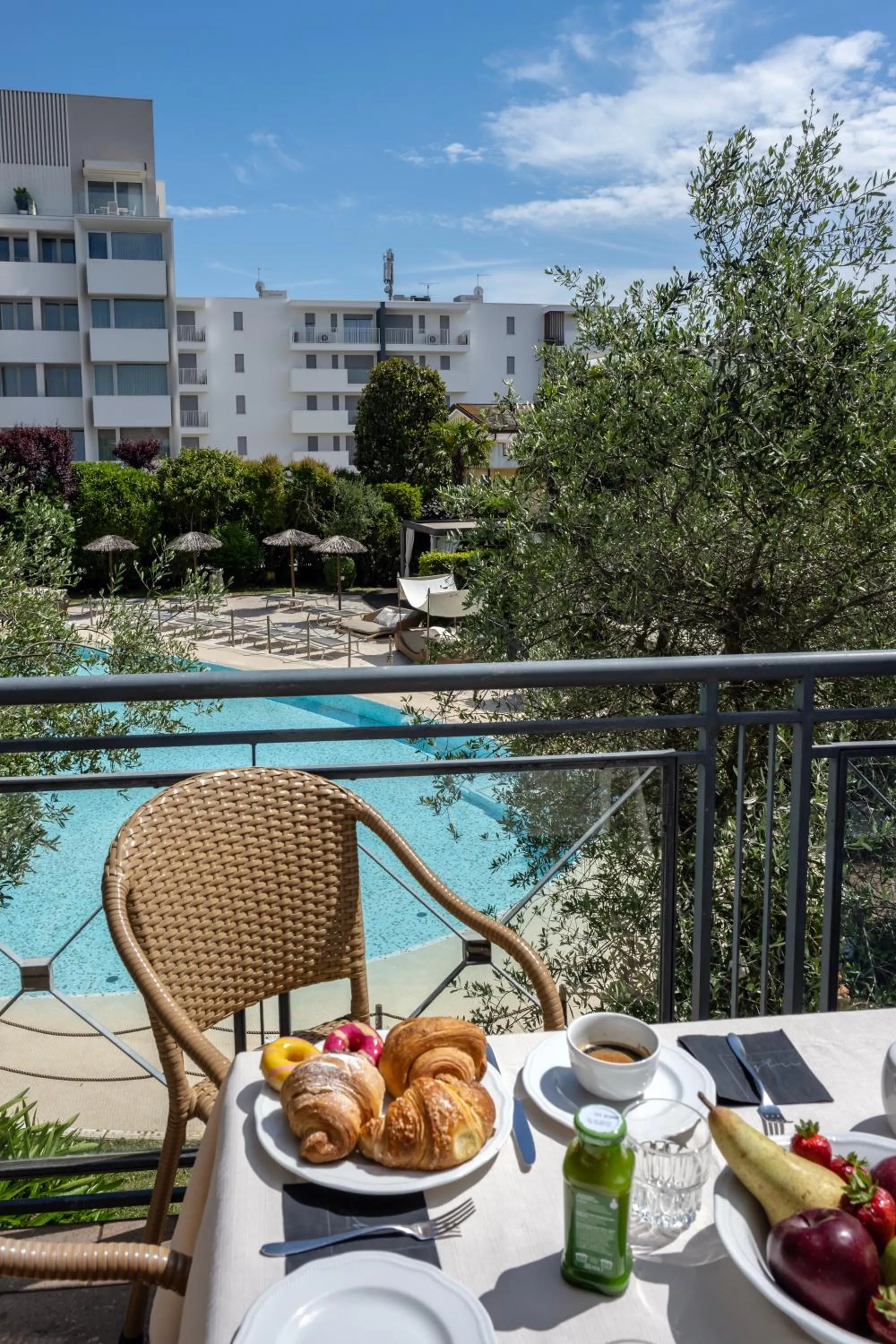 Pool view in Villa Carlotta Jesolo Lido