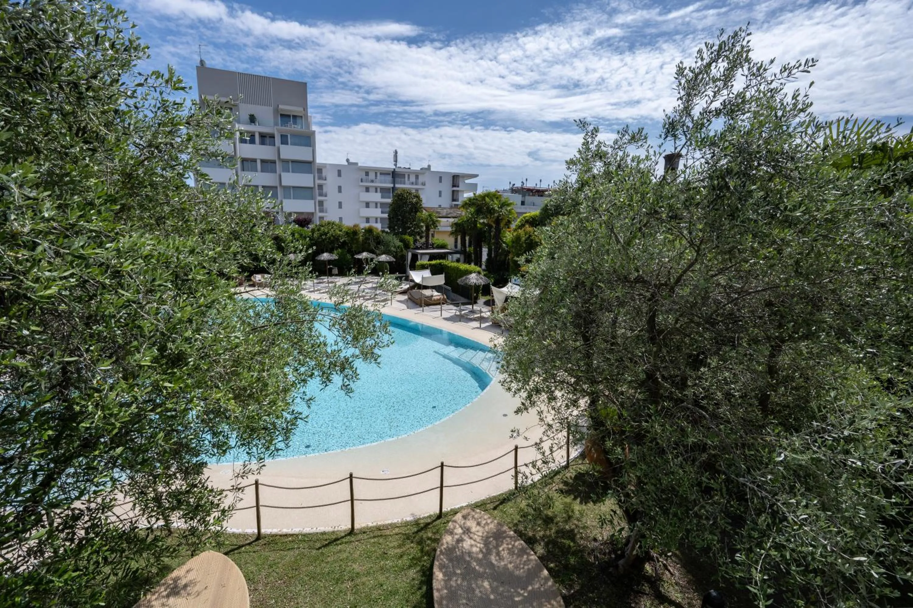 Pool view in Villa Carlotta Jesolo Lido