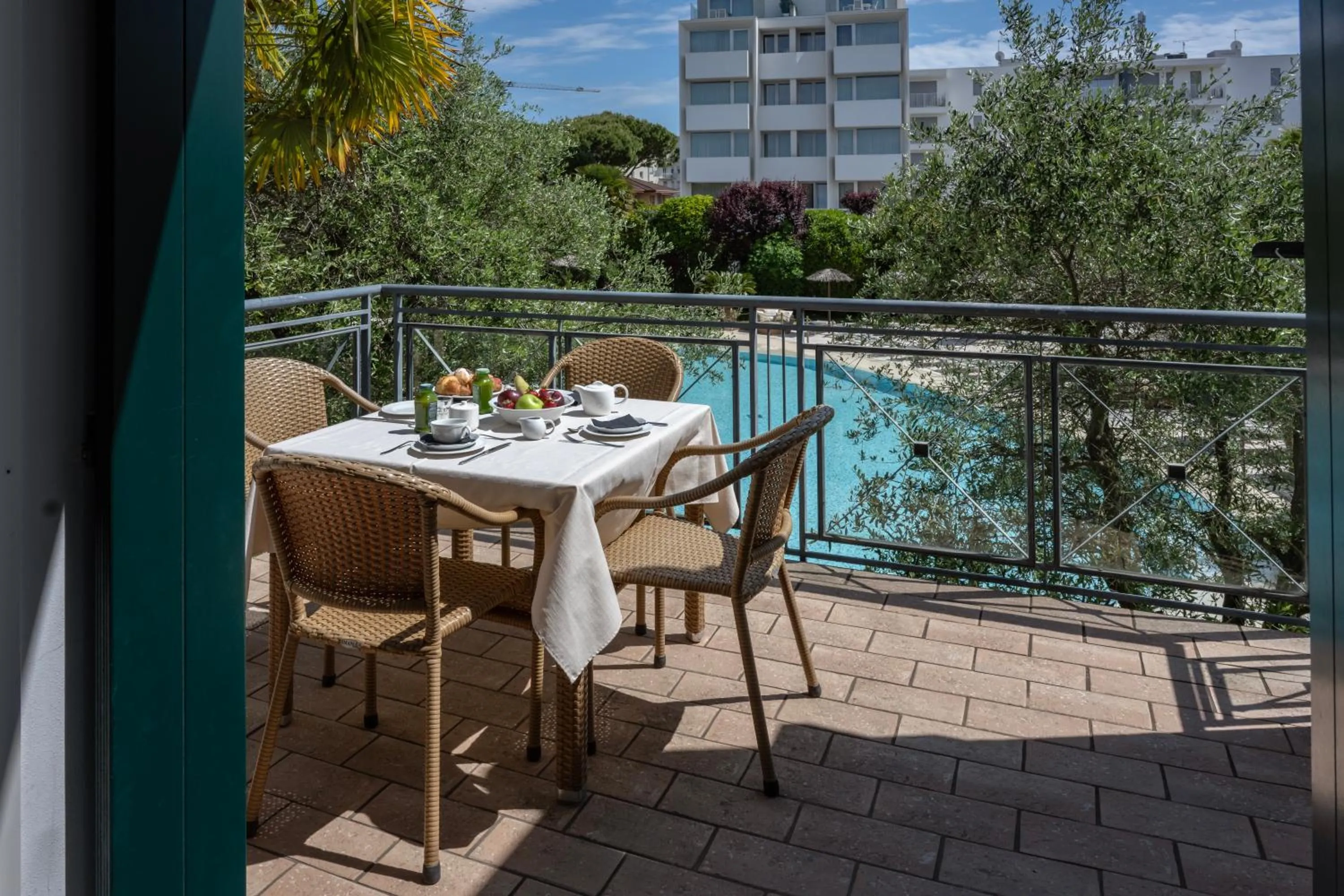 Balcony/Terrace in Villa Carlotta Jesolo Lido