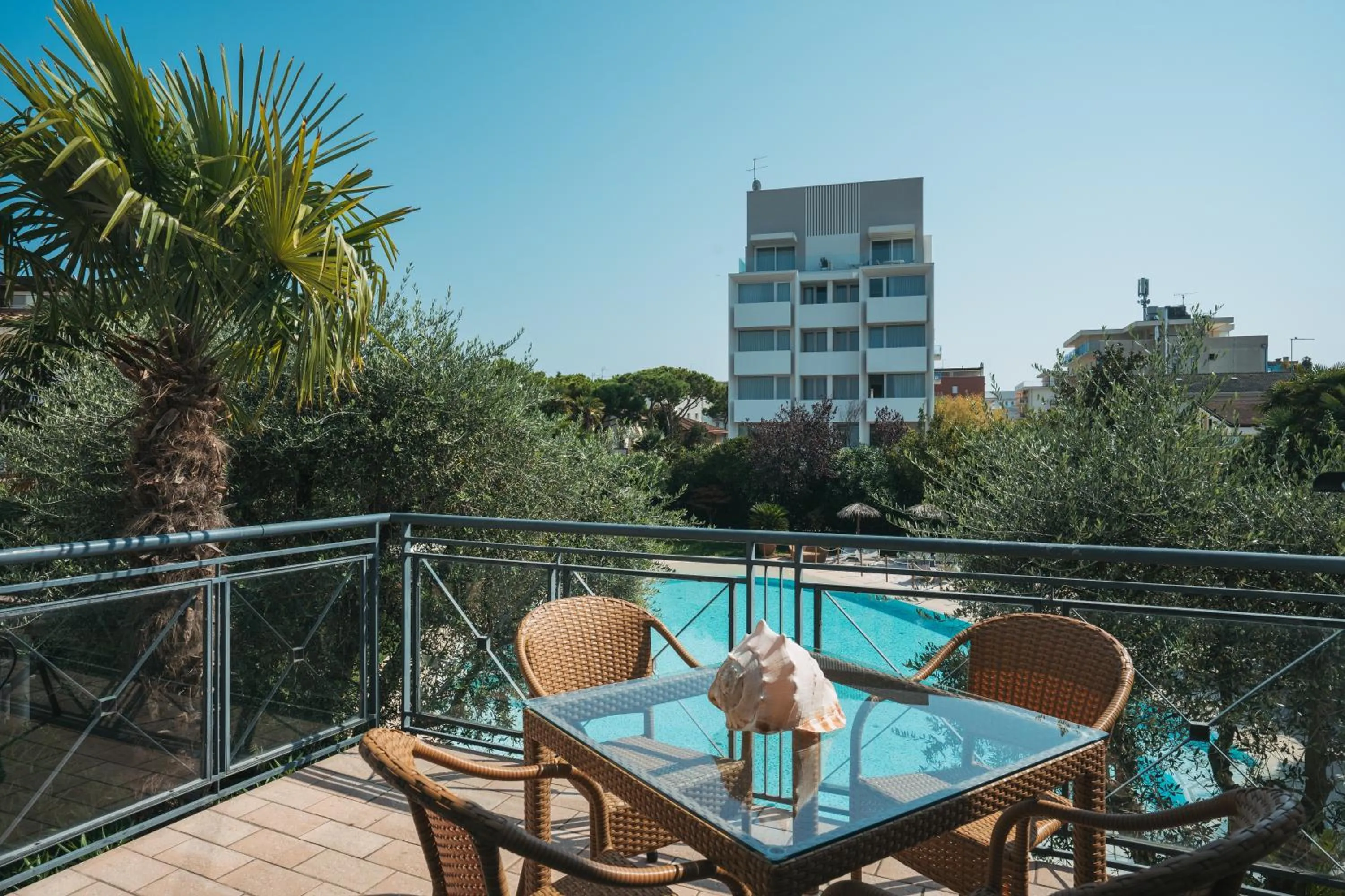 Balcony/Terrace in Villa Carlotta Jesolo Lido
