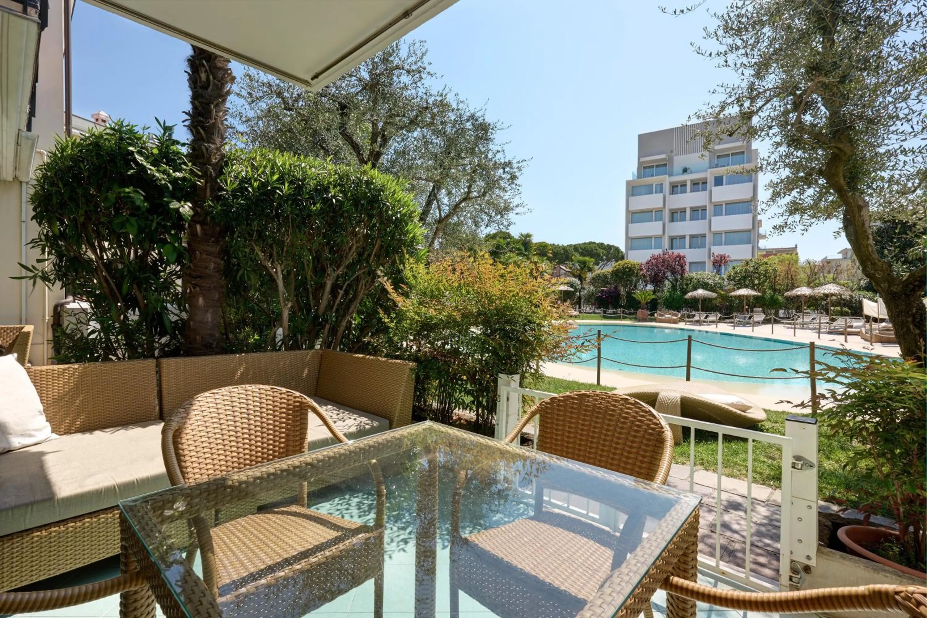 Balcony/Terrace in Villa Carlotta Jesolo Lido