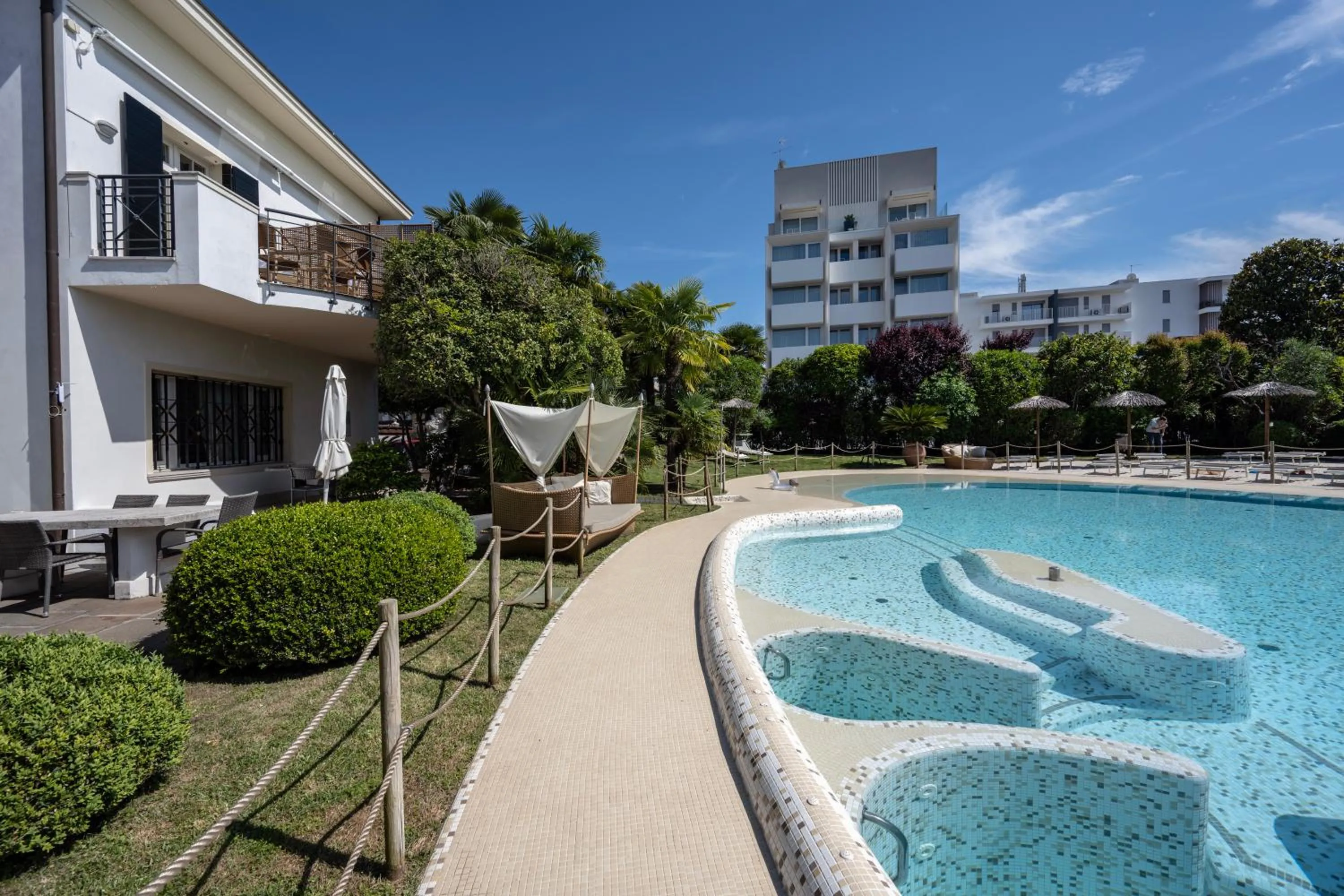 Swimming pool in Villa Carlotta Jesolo Lido