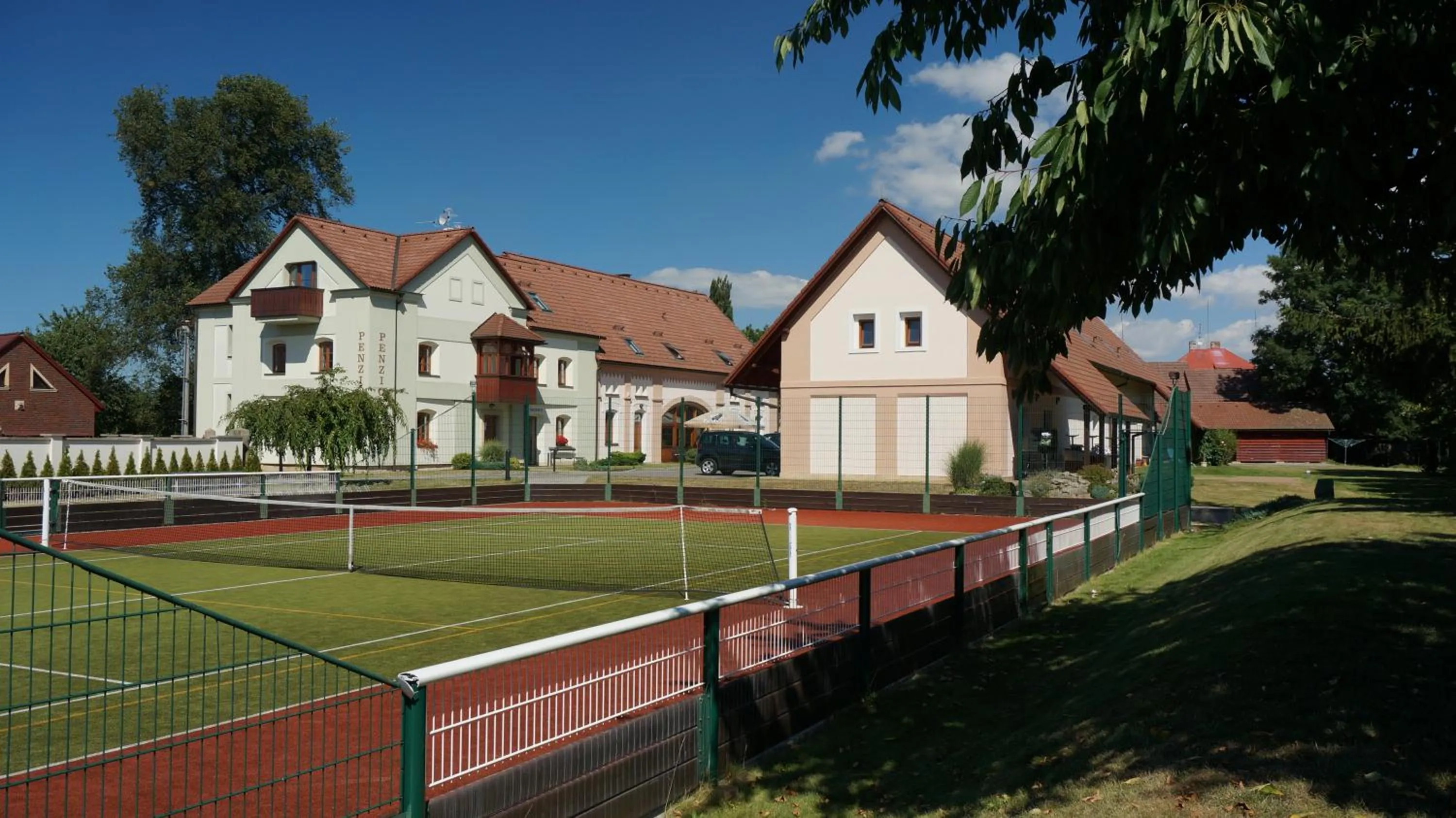 Property building in Penzion Nad Oborou