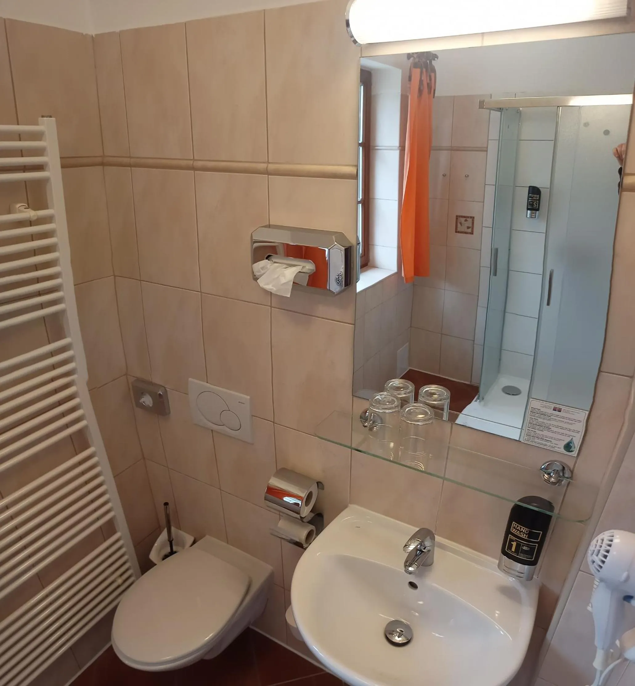 Bathroom in Penzion Nad Oborou