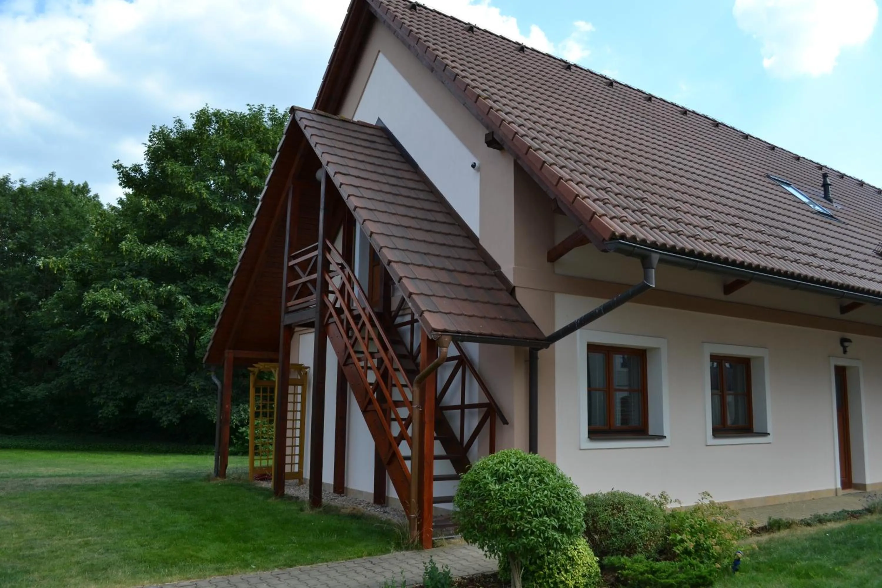 Facade/entrance in Penzion Nad Oborou