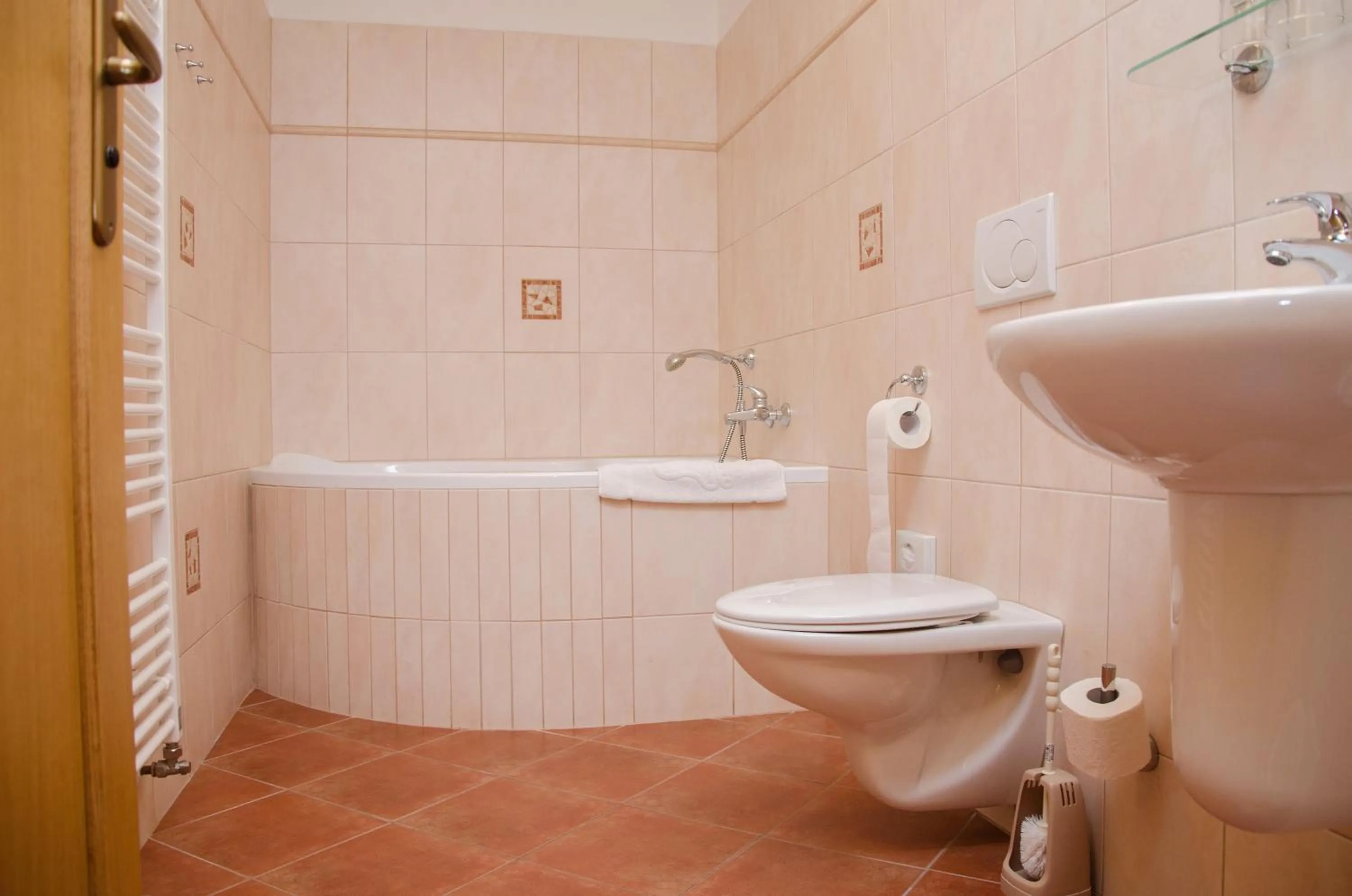 Bathroom in Penzion Nad Oborou