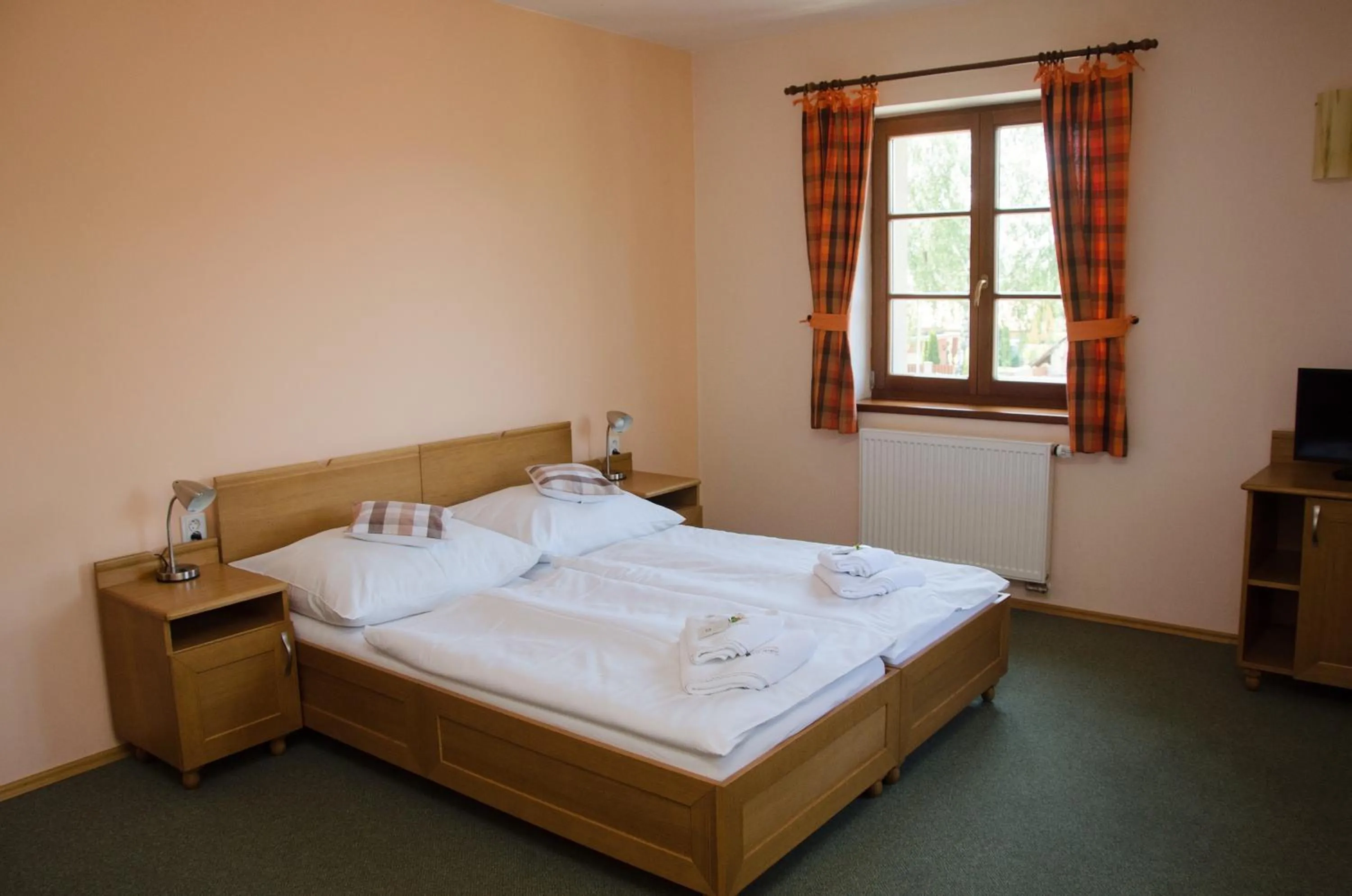 Bedroom, Bed in Penzion Nad Oborou