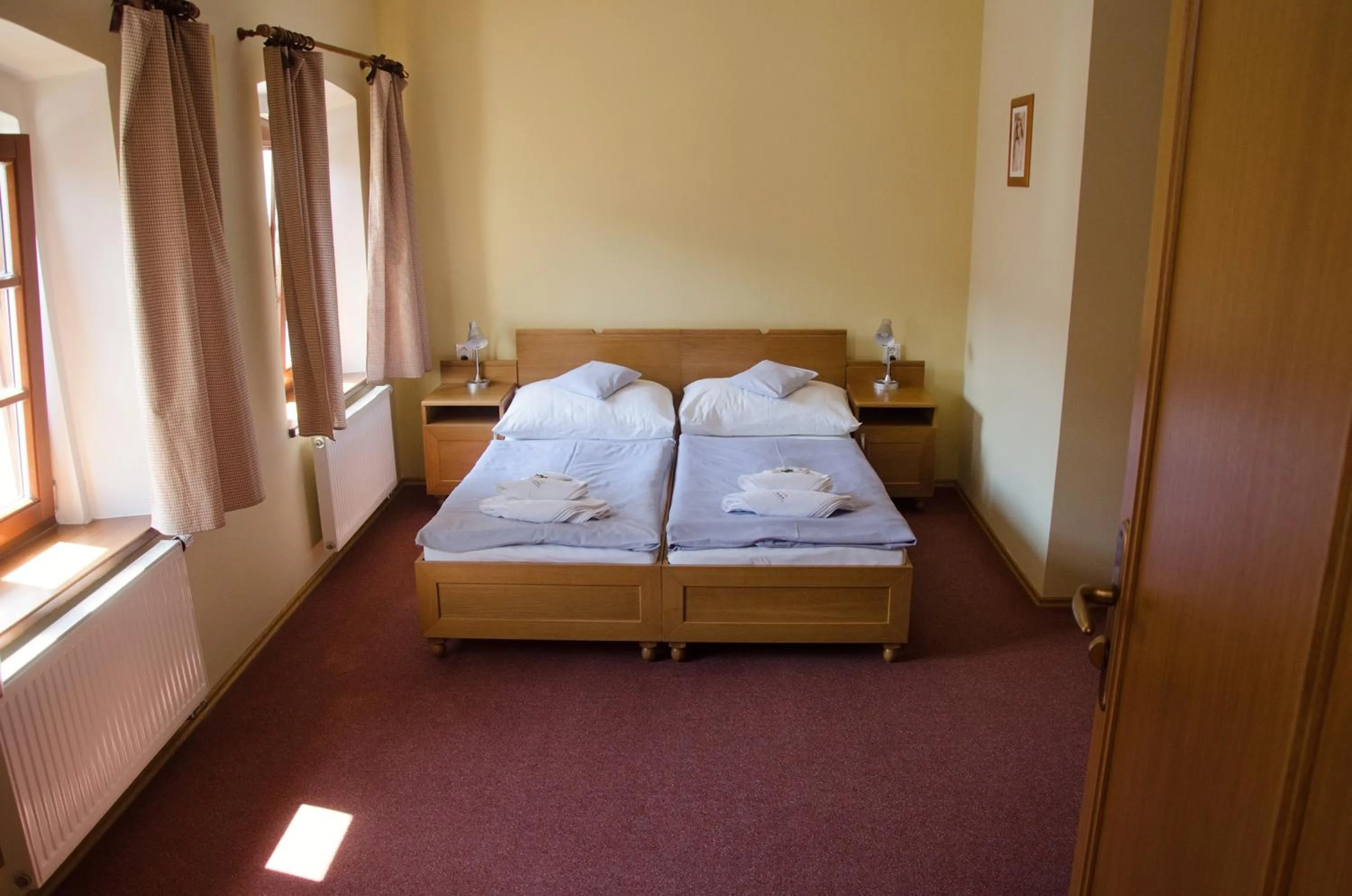 Bedroom, Bed in Penzion Nad Oborou