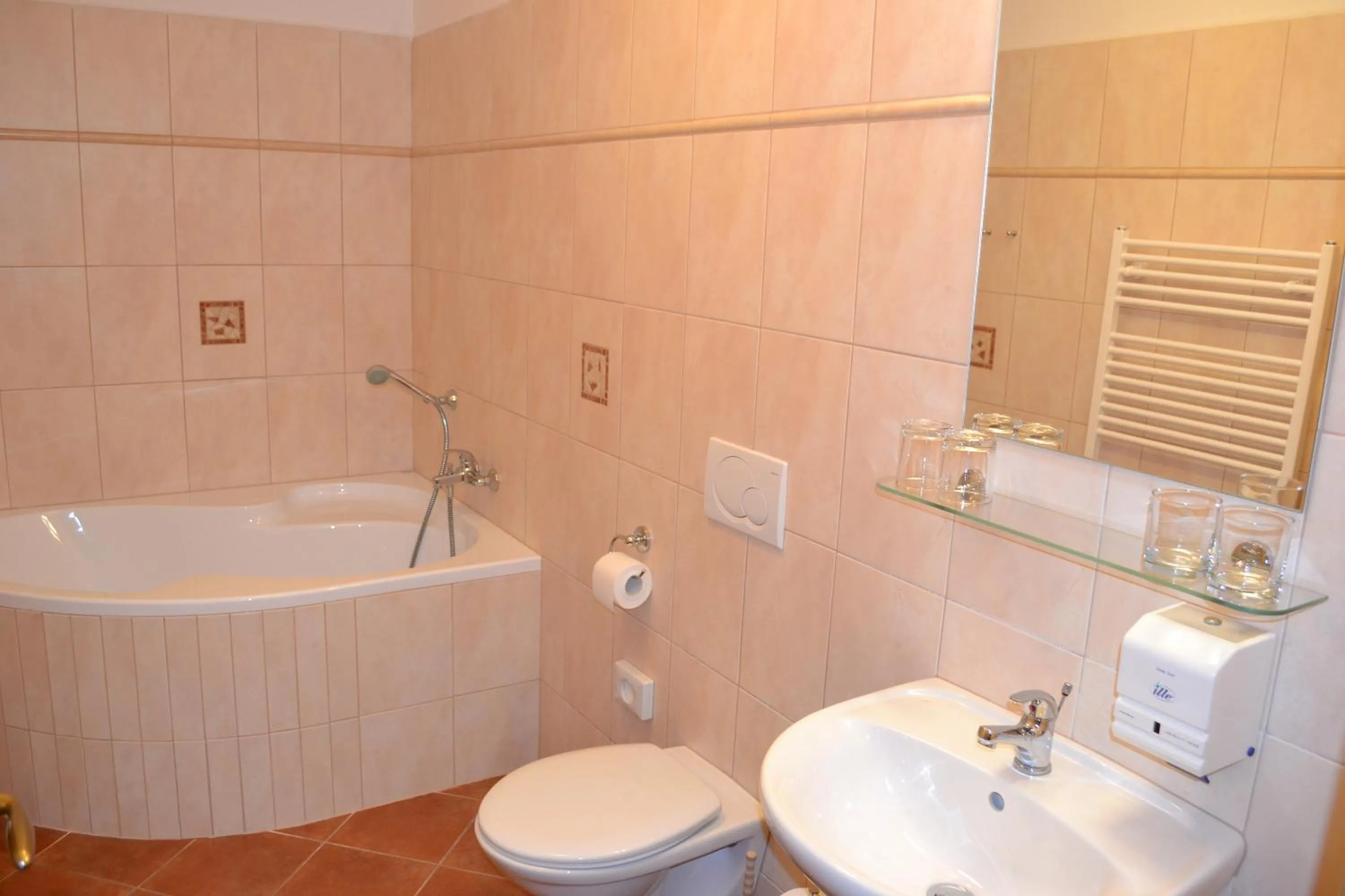 Bathroom in Penzion Nad Oborou
