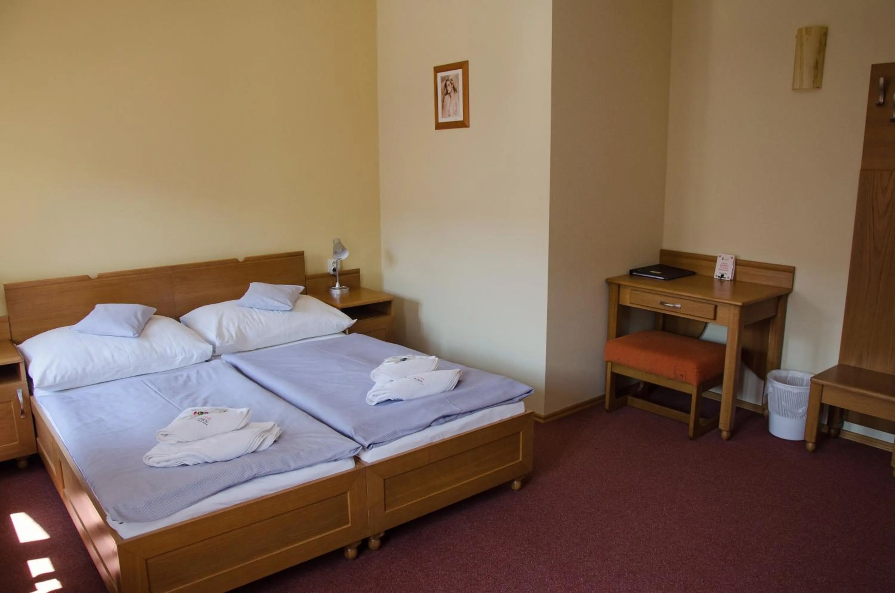 Bedroom, Bed in Penzion Nad Oborou