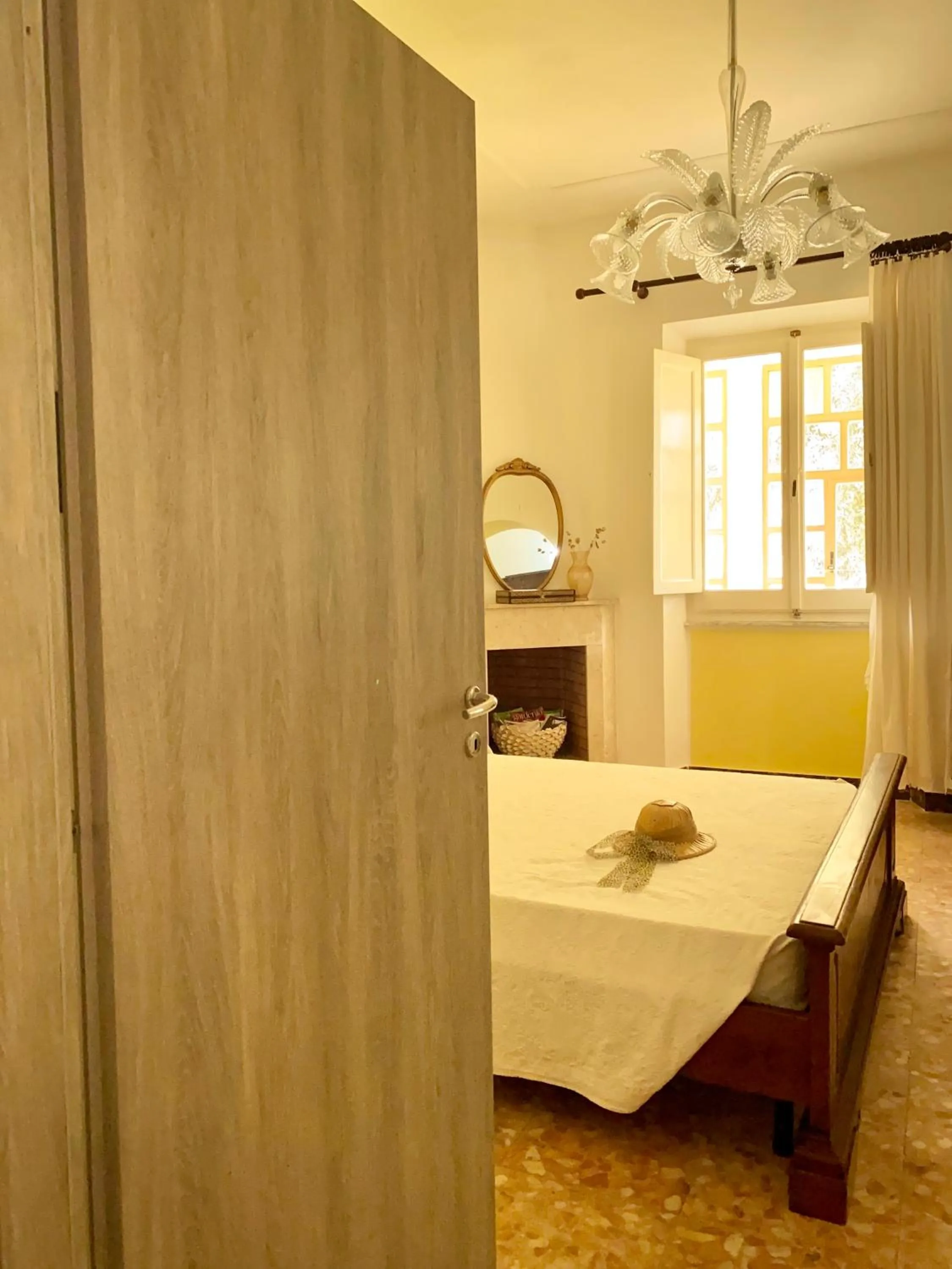 Bed in Villa Rocco Rooms