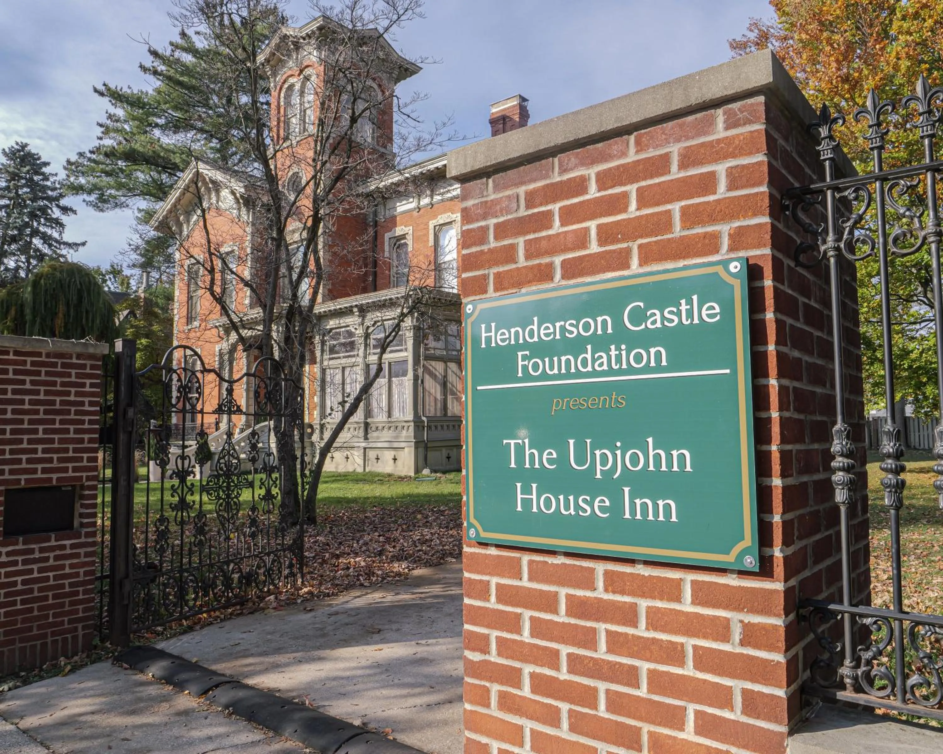 Property building in Henderson Castle Inn